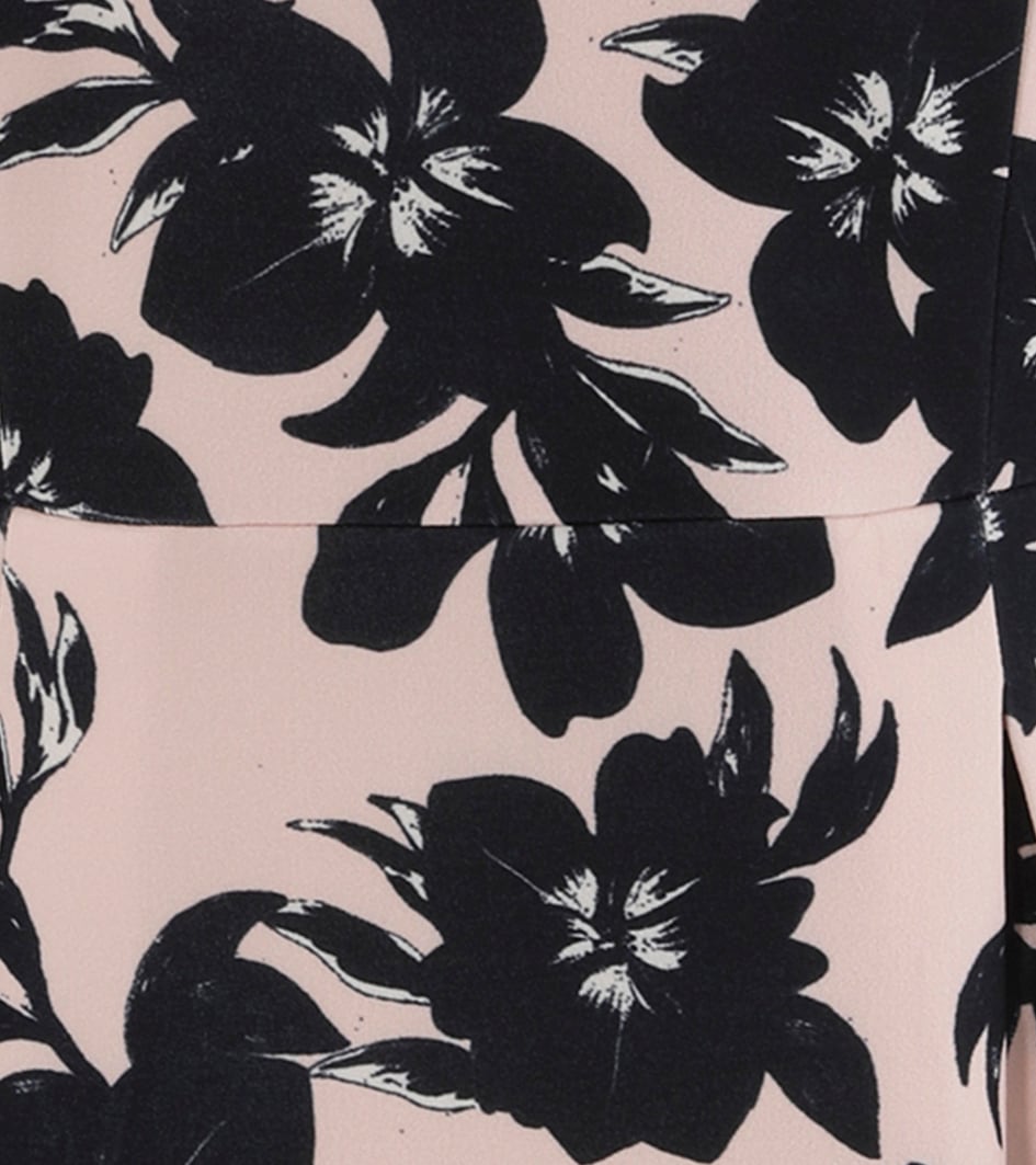 Aniston SELECTED Sommerkleid, mit Blüten- und Blättermuster Allover - NEUE KOLLEKTION