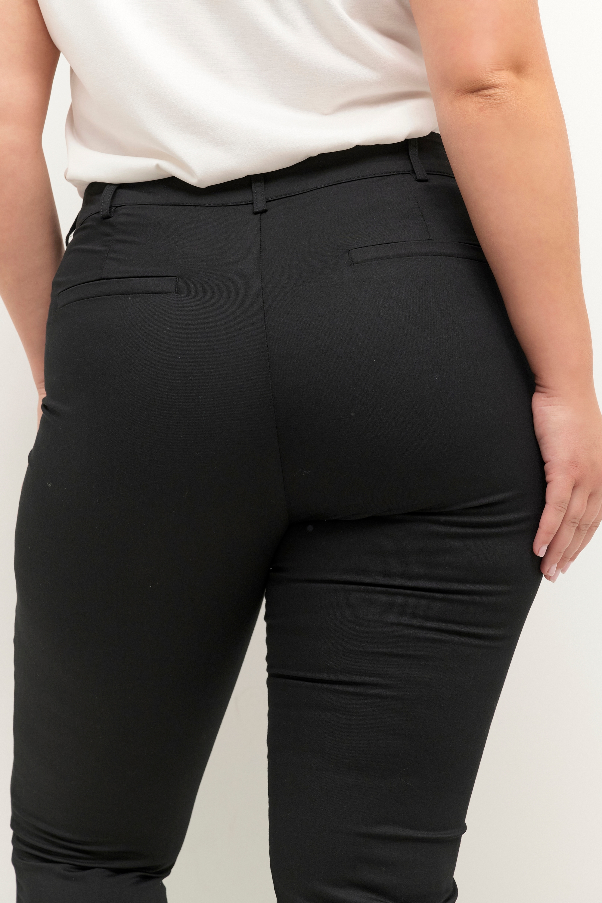 KAFFE Curve Stoffhose »Damen Casual Hose KCleana«