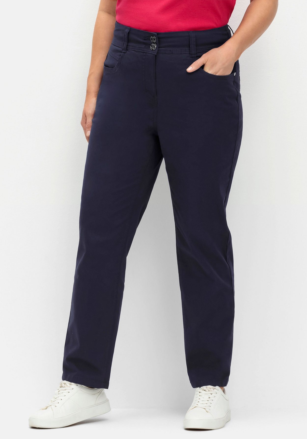 Sheego Stretch-Hose »Gerade Hose im Curvy-Schnitt MANUELA«