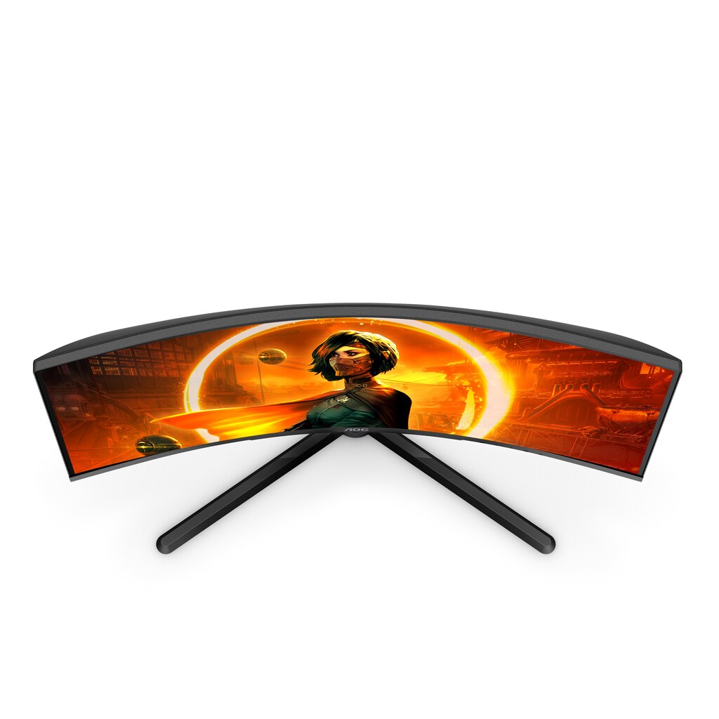 AOC Curved-Gaming-Monitor »C32G3AE/BK«, 80 cm/31,5 Zoll, 1920 x 1080 px, 1 ms Reaktionszeit, 165 Hz