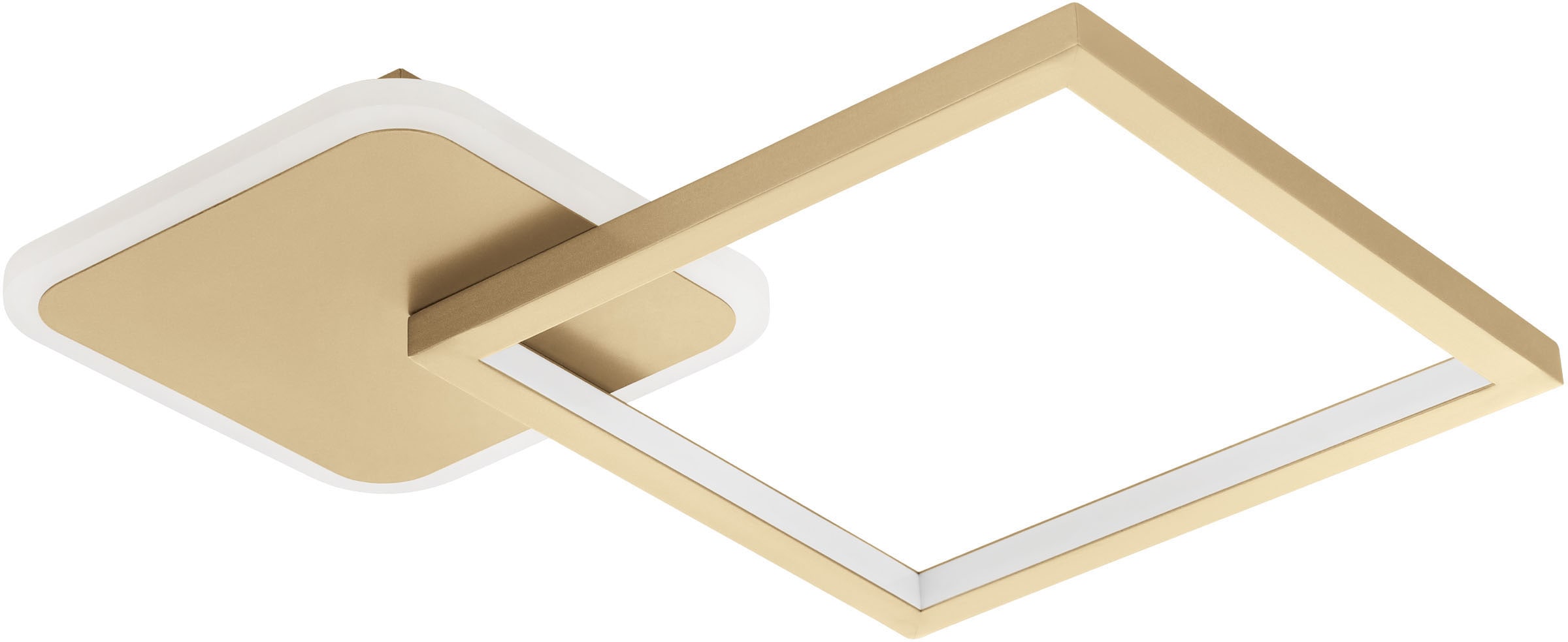 Alu, / fest Stahl 3 inkl. und Watt - kaufen LED-Deckenleuchte | gold aus EGLO online XXL Jahren integriert mit LED weiß in Garantie 15 »GAFARES«