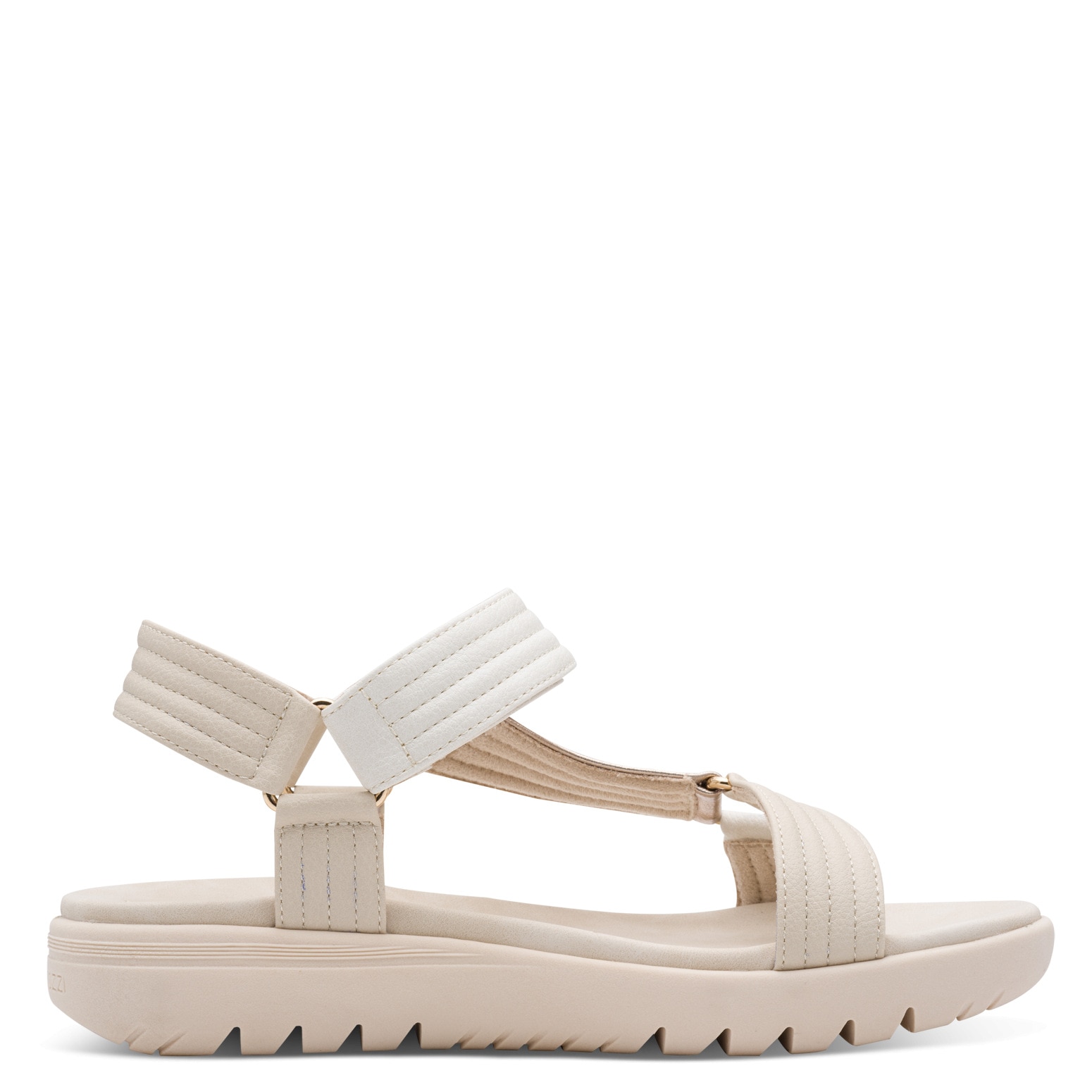 MARCO TOZZI Riemchensandale  Plateau, Sandalette in veganer Verarbeitung