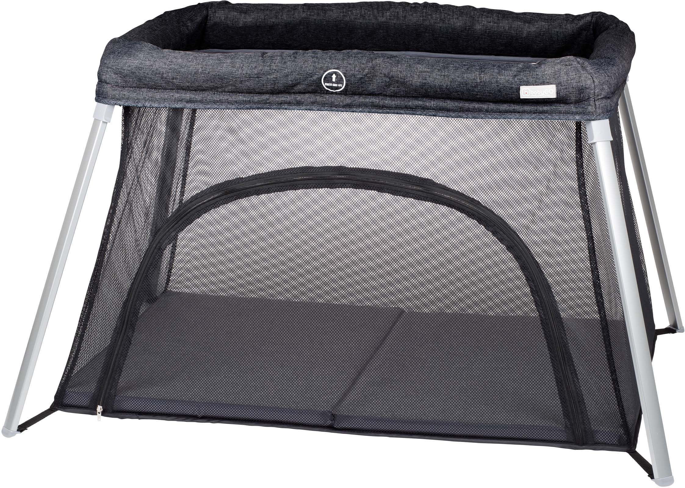 BabyGo Baby-Reisebett »Dreams II, black«, faltbar