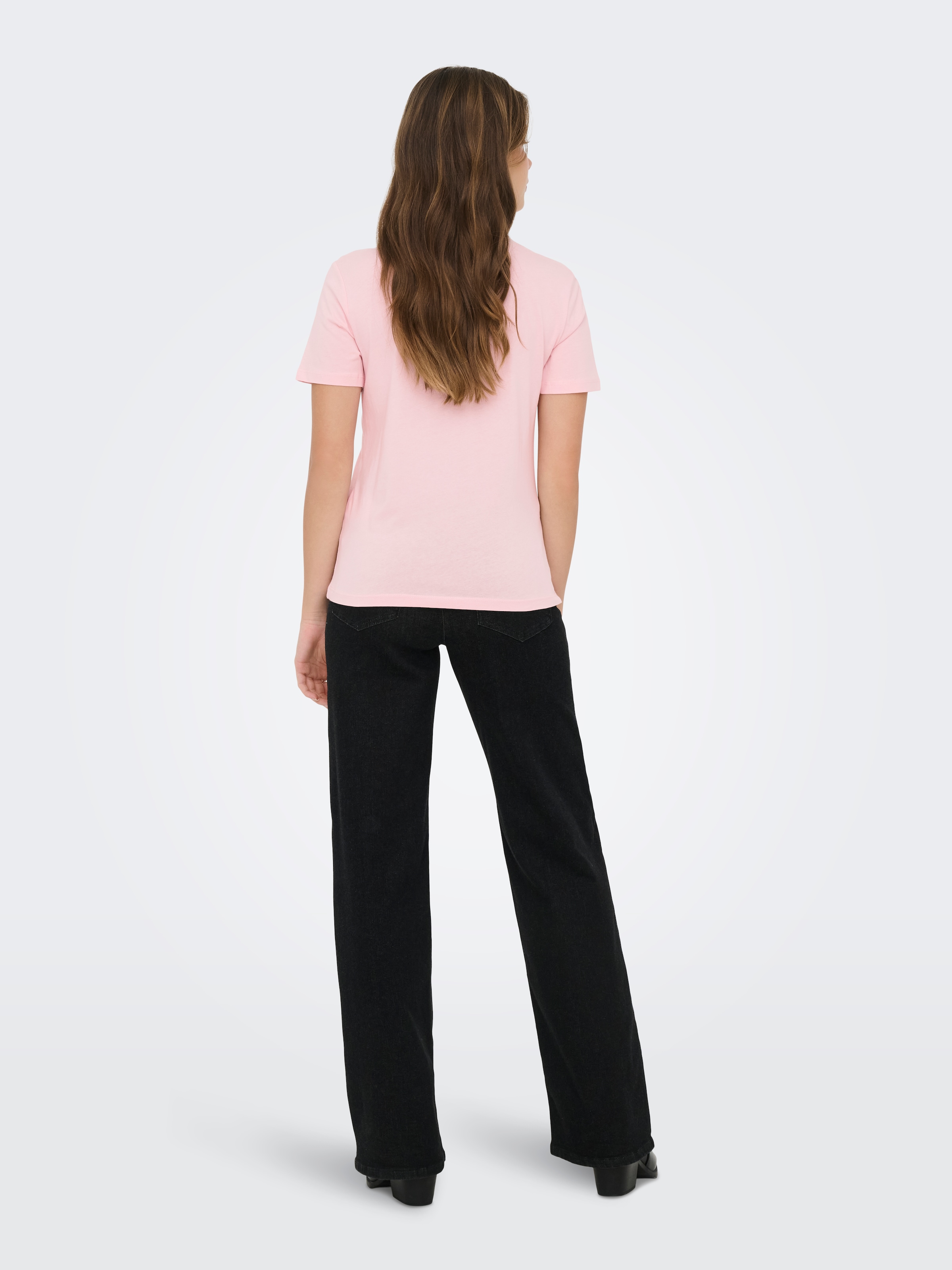 ONLY Kurzarmshirt »ONLKITA S/S TEE JRS NOOS« Baumwolle, regular fit