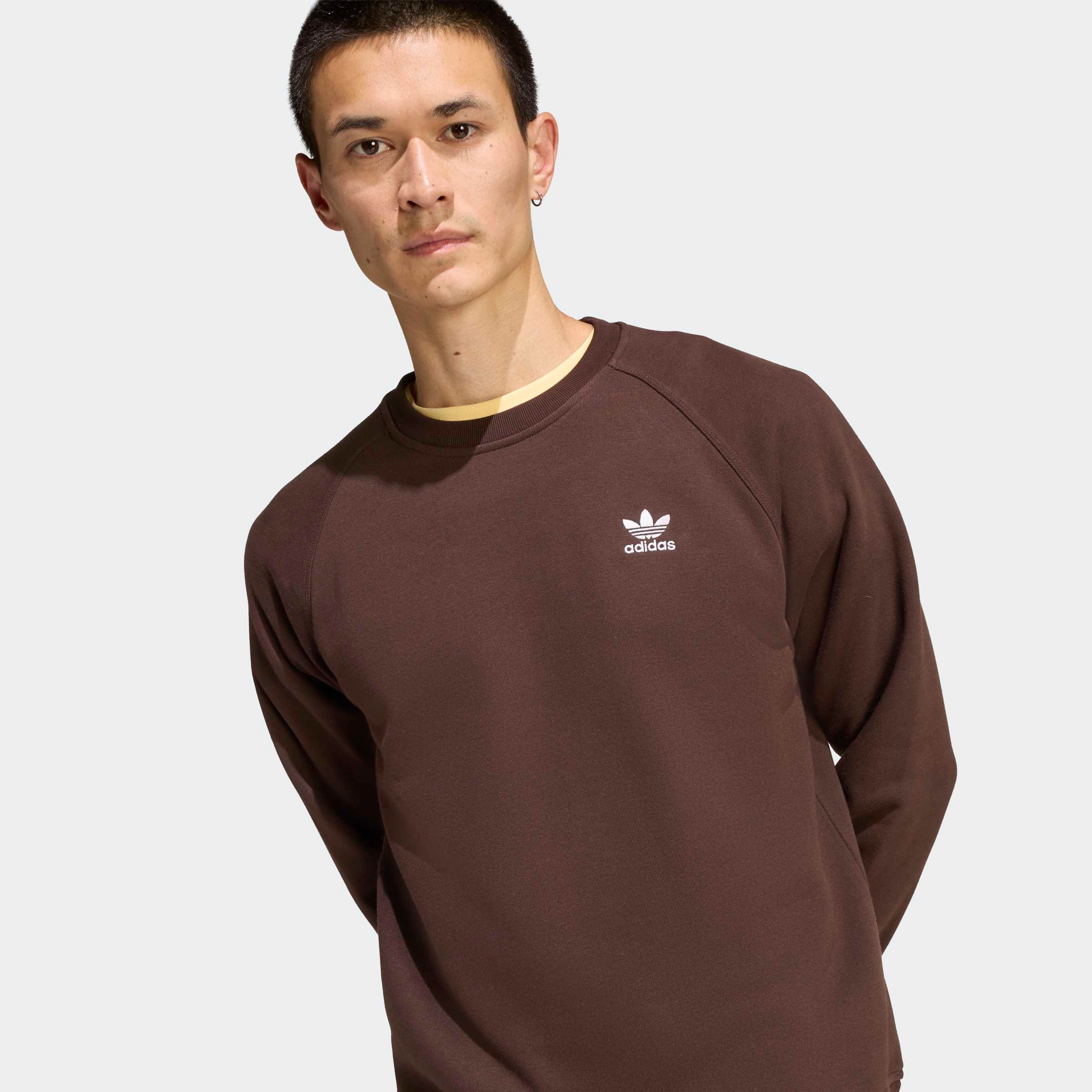 adidas Originals Sweatshirt »ESS CREW«, Essentials Pullover, weiche Innenseite
