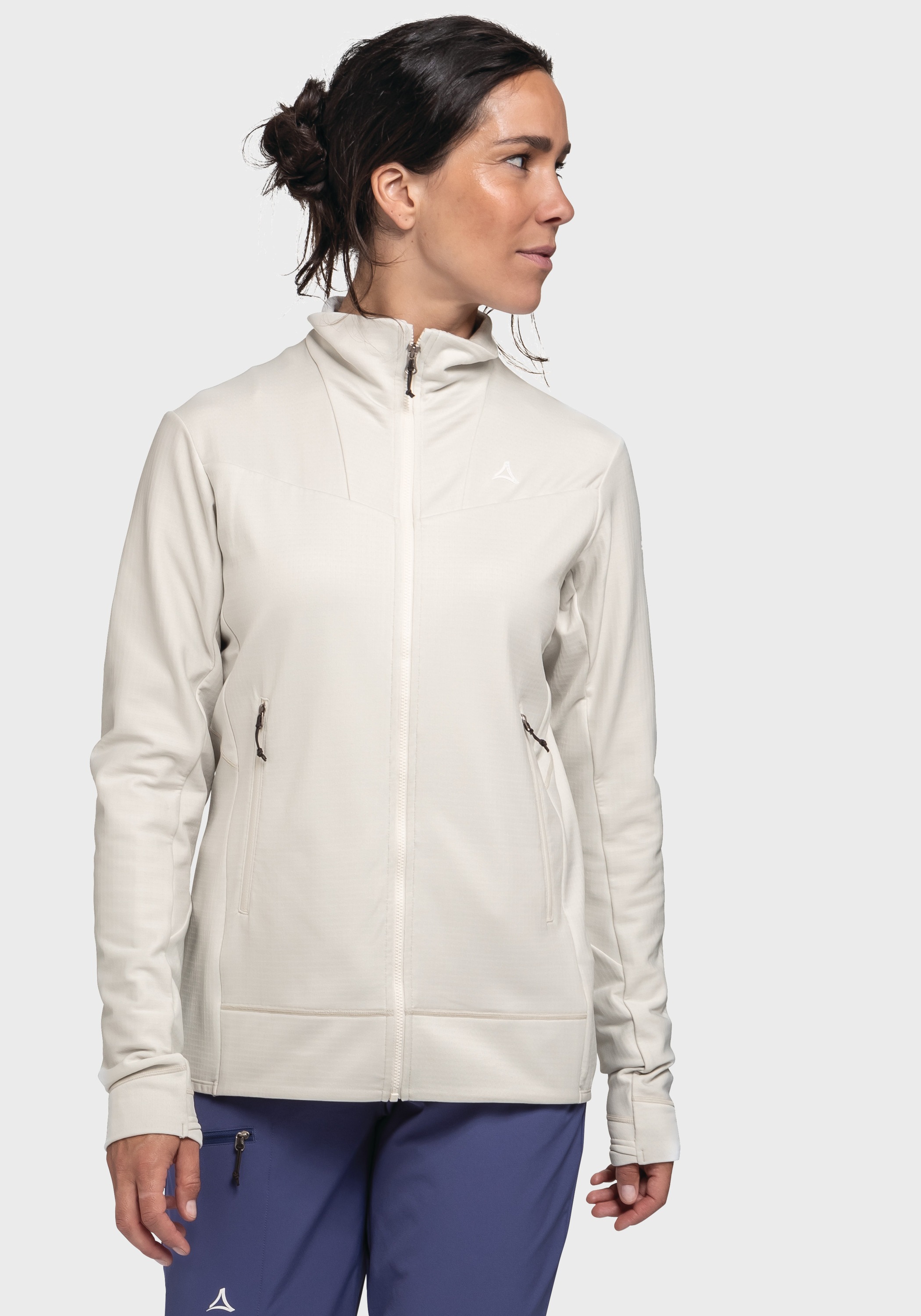 Schöffel Fleecejacke »Mountain Fleece Jkt Style Blaueis WMS«, ohne Kapuze