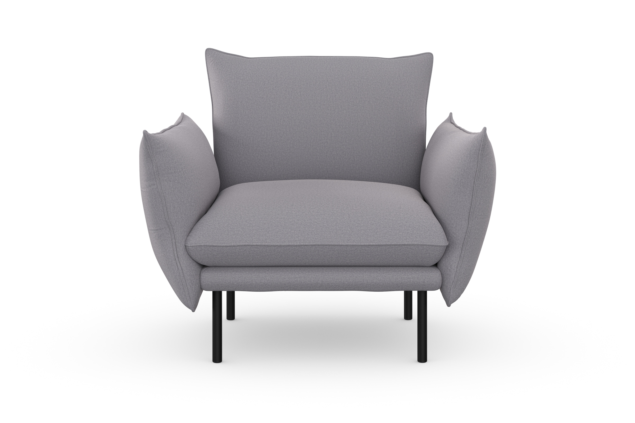 andas Sessel »Stine Cocktailsessel«, Besonderes Design durch Kissenoptik und Keder, by Morten Georgsen