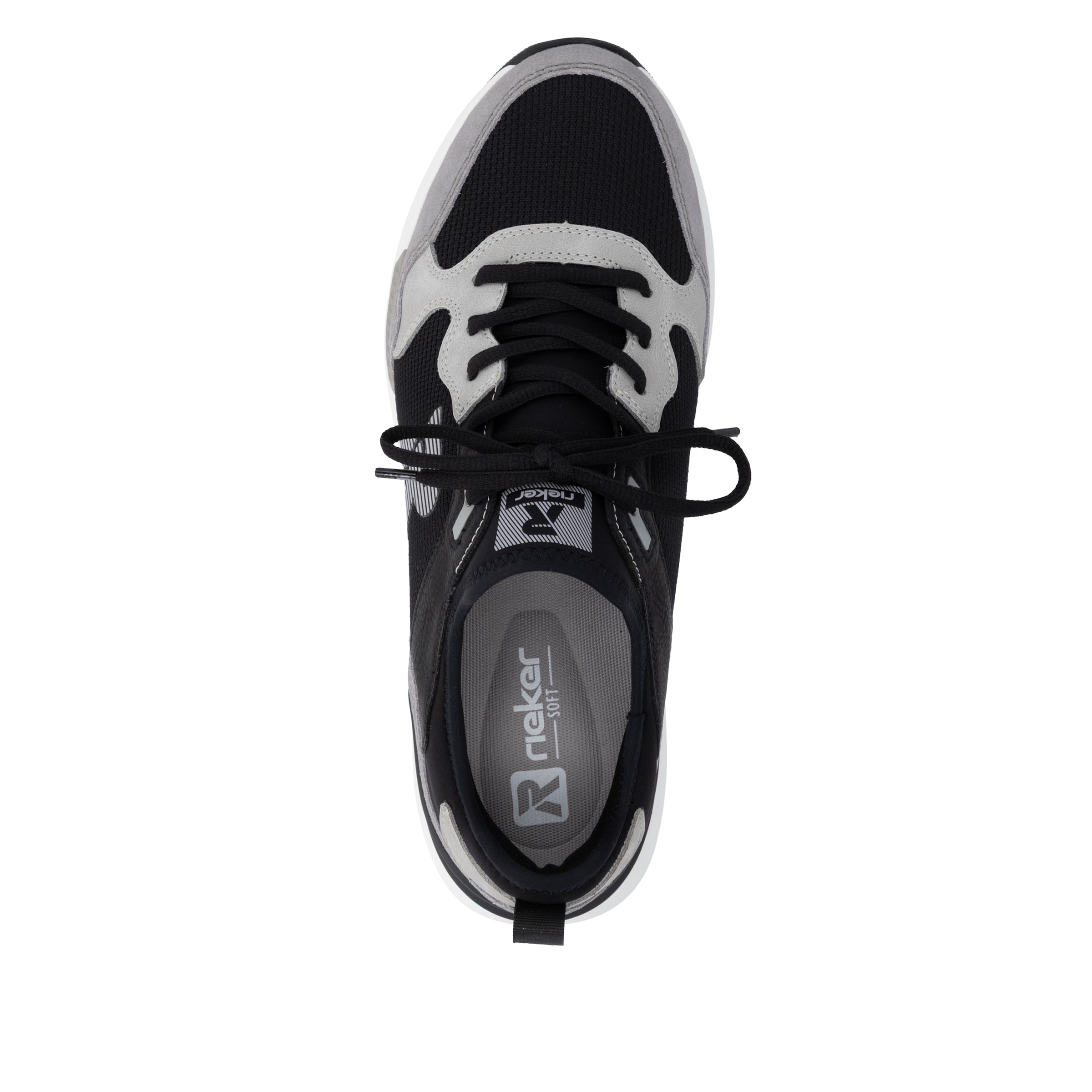 RIEKER Sport Slip-On Sneaker  Schlupfschuh, Sportschuh, Freizeitsneaker mit Memory-Foam Innensohle