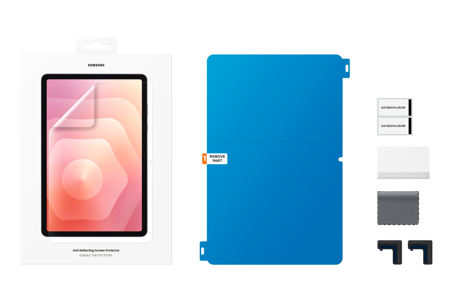 Samsung Displayschutzfolie »Anti-Reflecting Screen Protector« für Samsung Galaxy Tab S11 Displayschutzfilm, Schutzfolie, Bildschirmschutz, kratz- & stoßfest