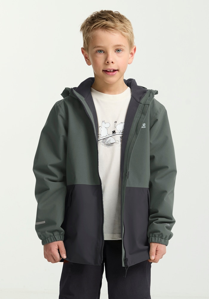 Jack Wolfskin Winterjacke »SNOW DAYS JKT KIDS« mit Kapuze