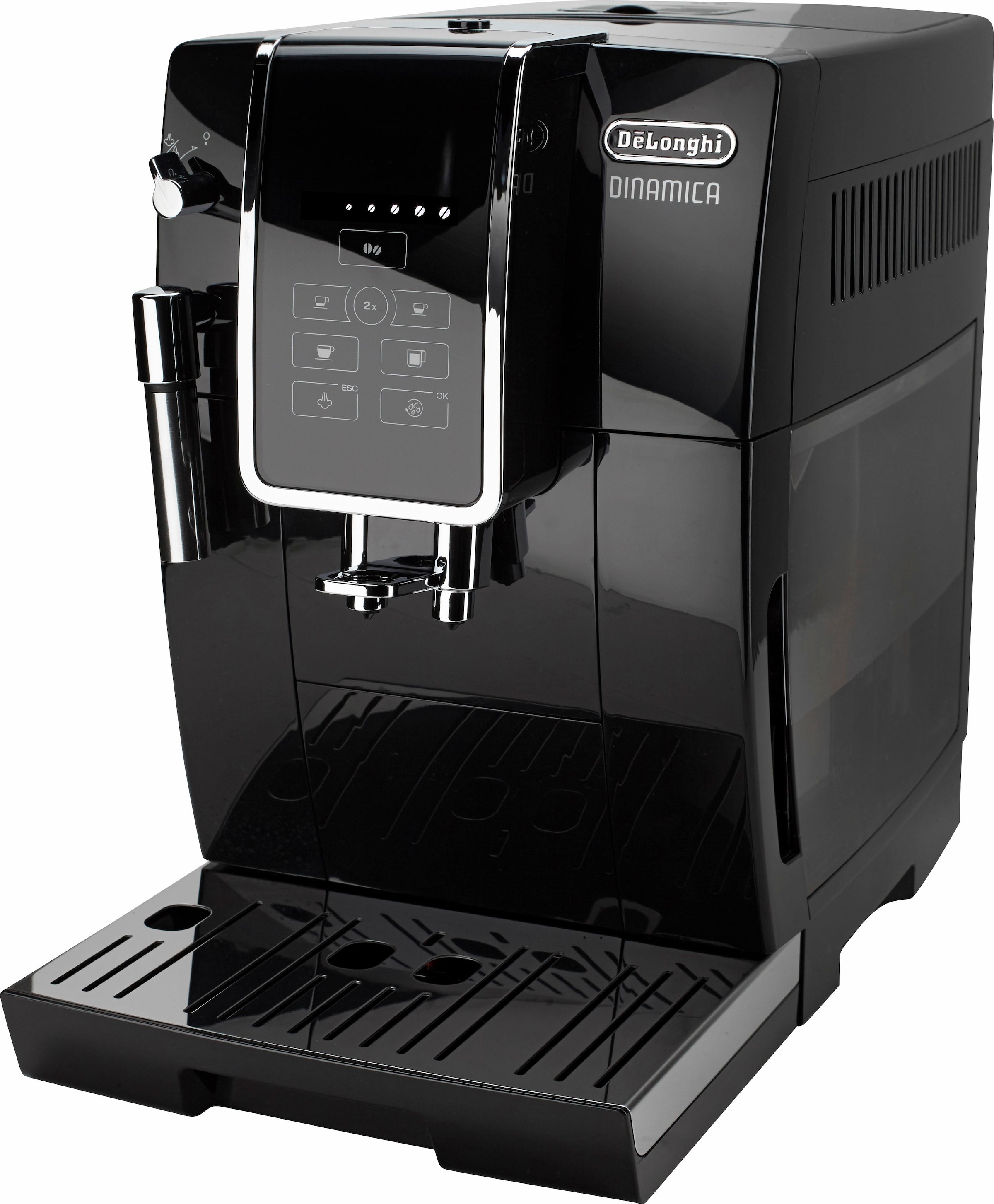 De'Longhi Kaffeevollautomat »Dinamica ECAM 358.15.B«, Sensor-Bedienfeld, inkl. Pflegeset im Wert von € 31,99 UVP