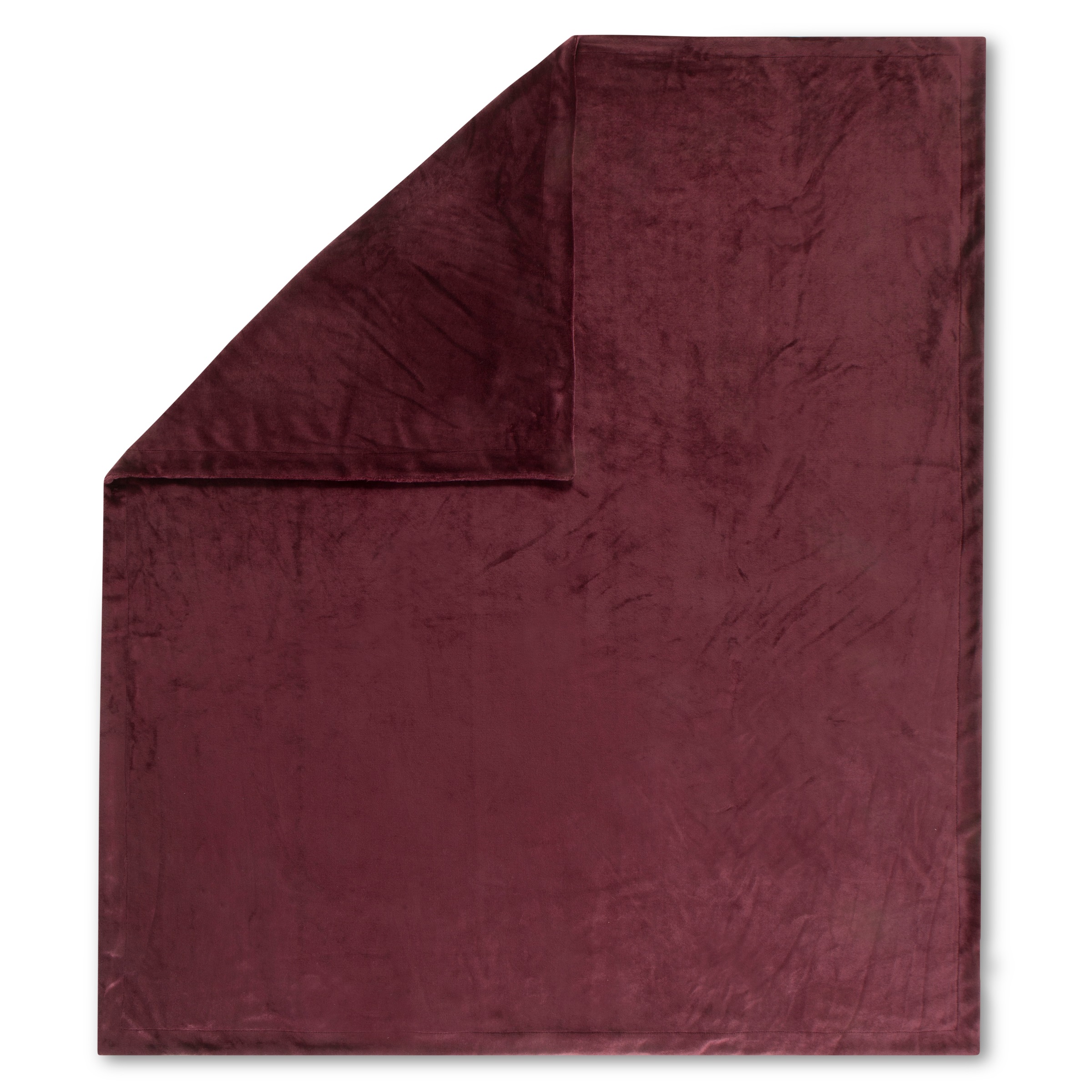 hip Plaid »Uni«, Super Weich, Kuscheldecke, Wohndecke, 160x180 cm, Unifarben Dunkelblau