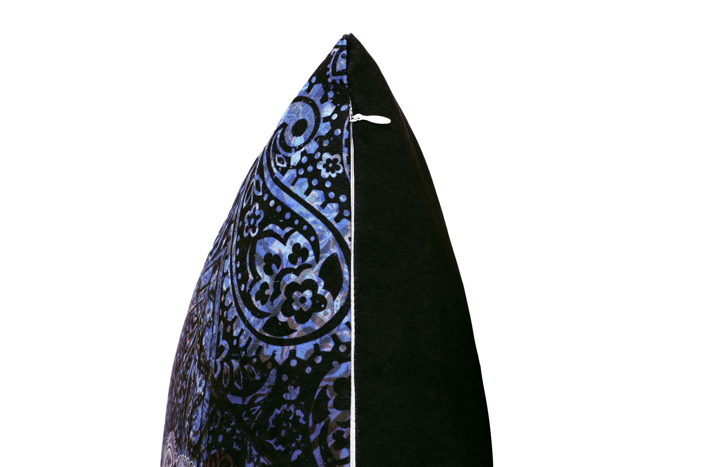 Kenda Sand Fellkissen »Dekokissen Medley 125 Multi / Blau 45cm x 45cm«, modern, vielseitig kombinierbar,mit praktischem Reißverschluss