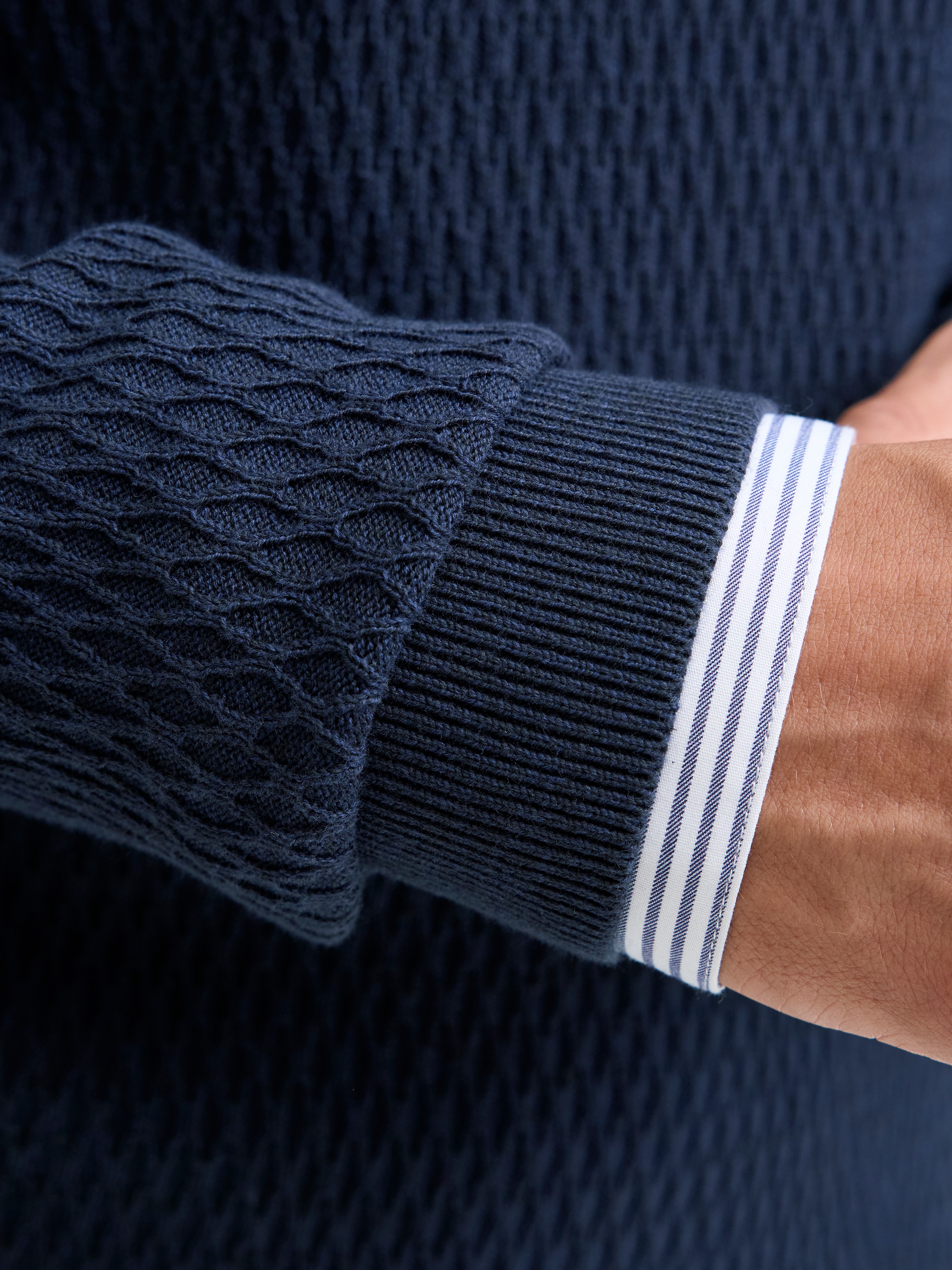 Jack & Jones Strickpullover »JPRBLAREAGAN KNIT CREW NECK«