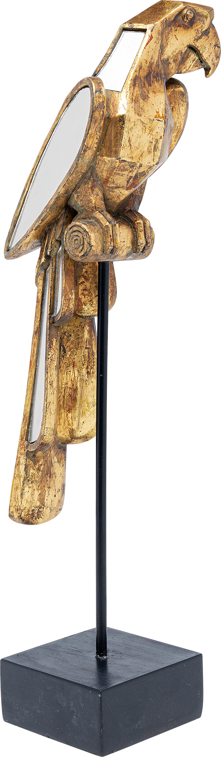 Kare Design Dekoobjekt »Mirrored Parrot 53cm«
