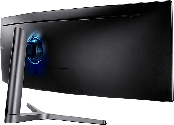 Samsung Curved-Gaming-LED-Monitor »Odyssey CRG9 C49RG94SSR«, 124 cm/49 Zoll, 5120 x 1440 px, DQHD, 4 ms Reaktionszeit, 120 Hz