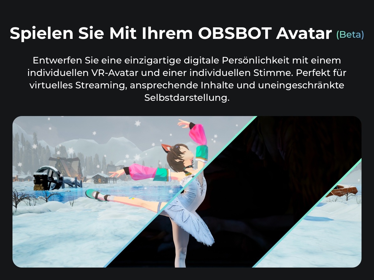 OBSBOT Webcam »OBSBOT TINY 3« 4K Ultra HD