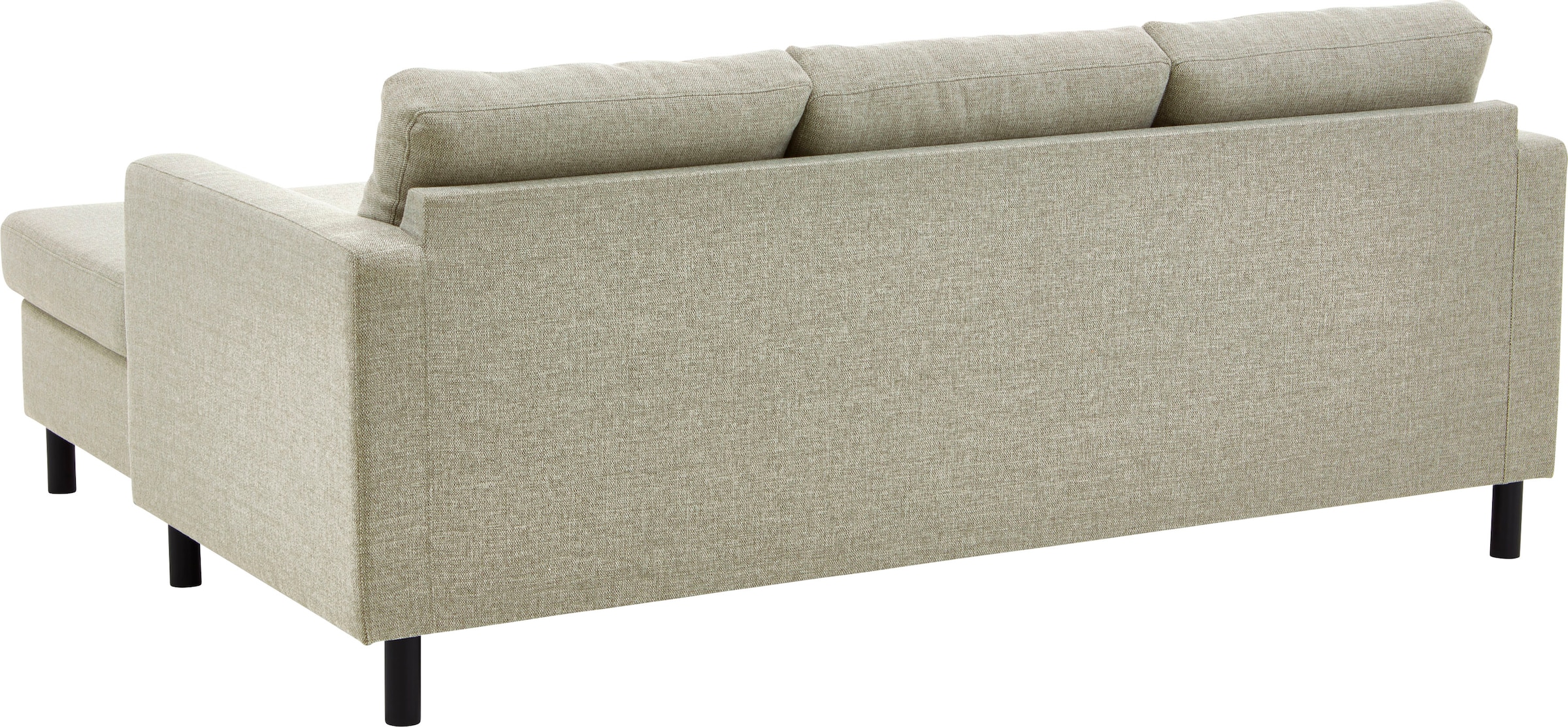 ATLANTIC home collection Ecksofa »Tea L-Form«, Ecksofa, frei im Raum stellbar und Recamiere beidseitig montierbar