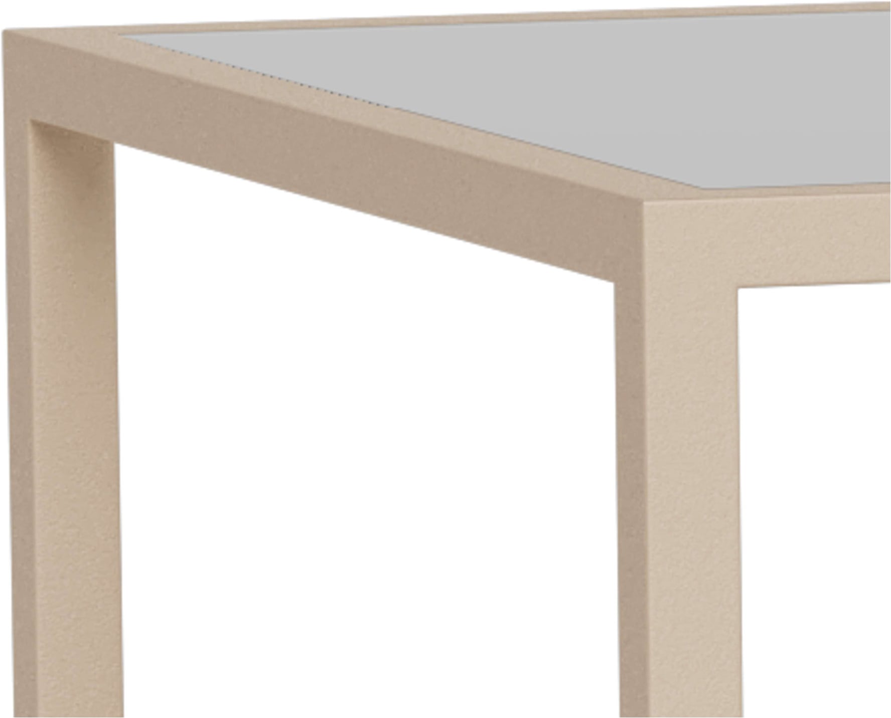 ACTONA GROUP Couchtisch »Seaford Kaffeetisch, Wohnzimmertisch« Couchtisch-Set mit Glas & Melamin, 2 Tische, 90x50x50 cm