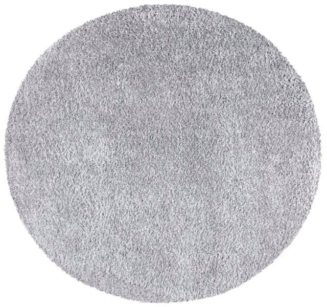 Carpet City Hochflor-Teppich »City Shaggy«, rund, 30 mm Höhe, Teppich Langflor, Uni, Shaggy, flauschig-weich