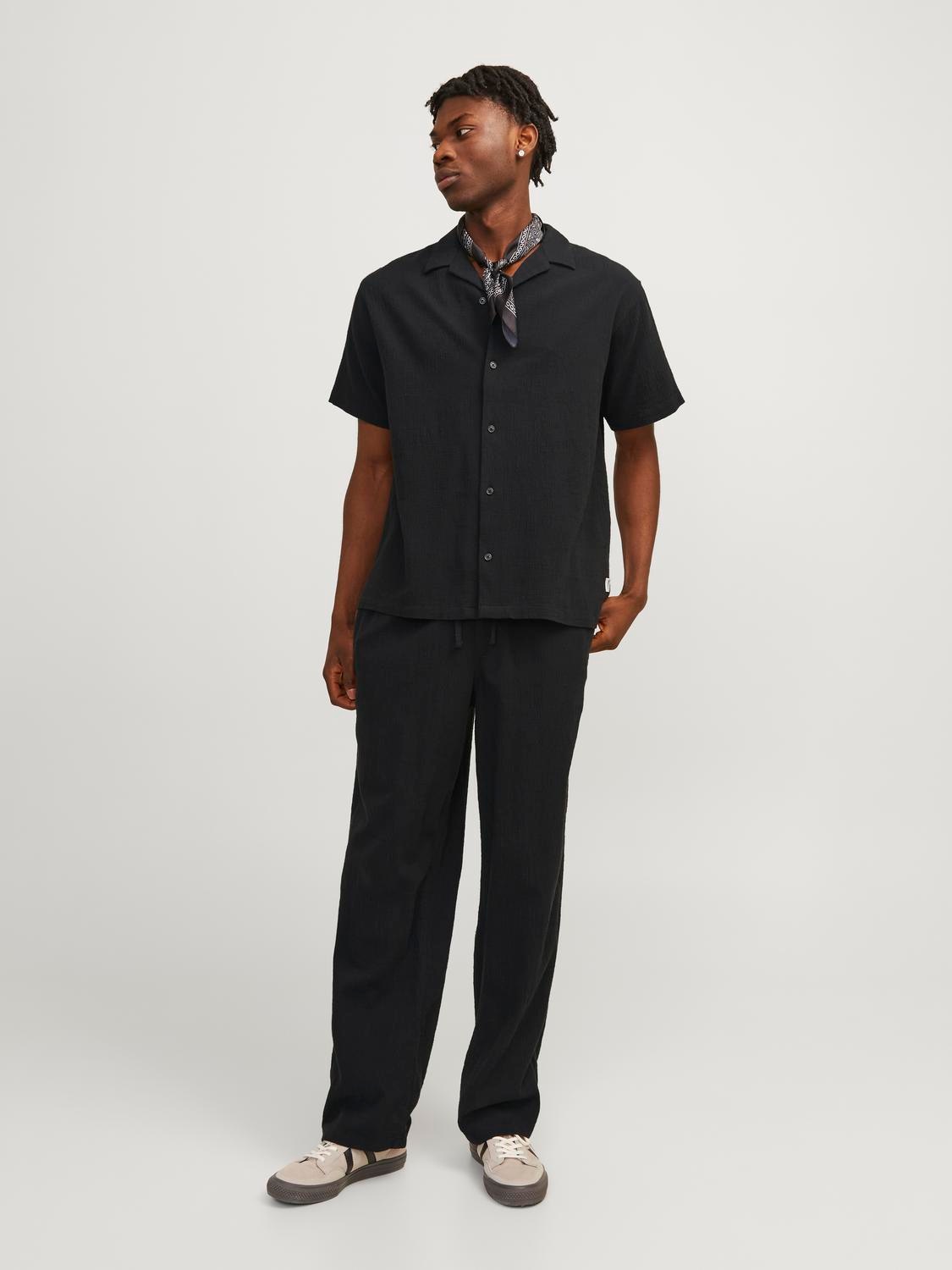 Jack & Jones Kurzarmhemd »JORLUKE CRINKLE RESORT SHIRT SS SN«