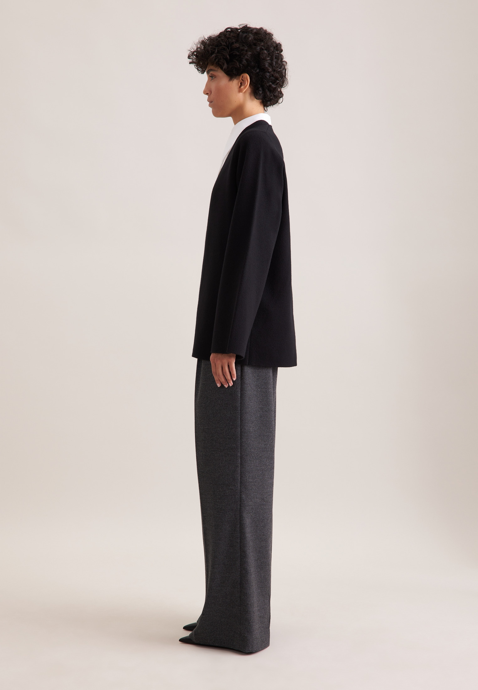 seidensticker Strickpullover 1/1 V-Neck Uni