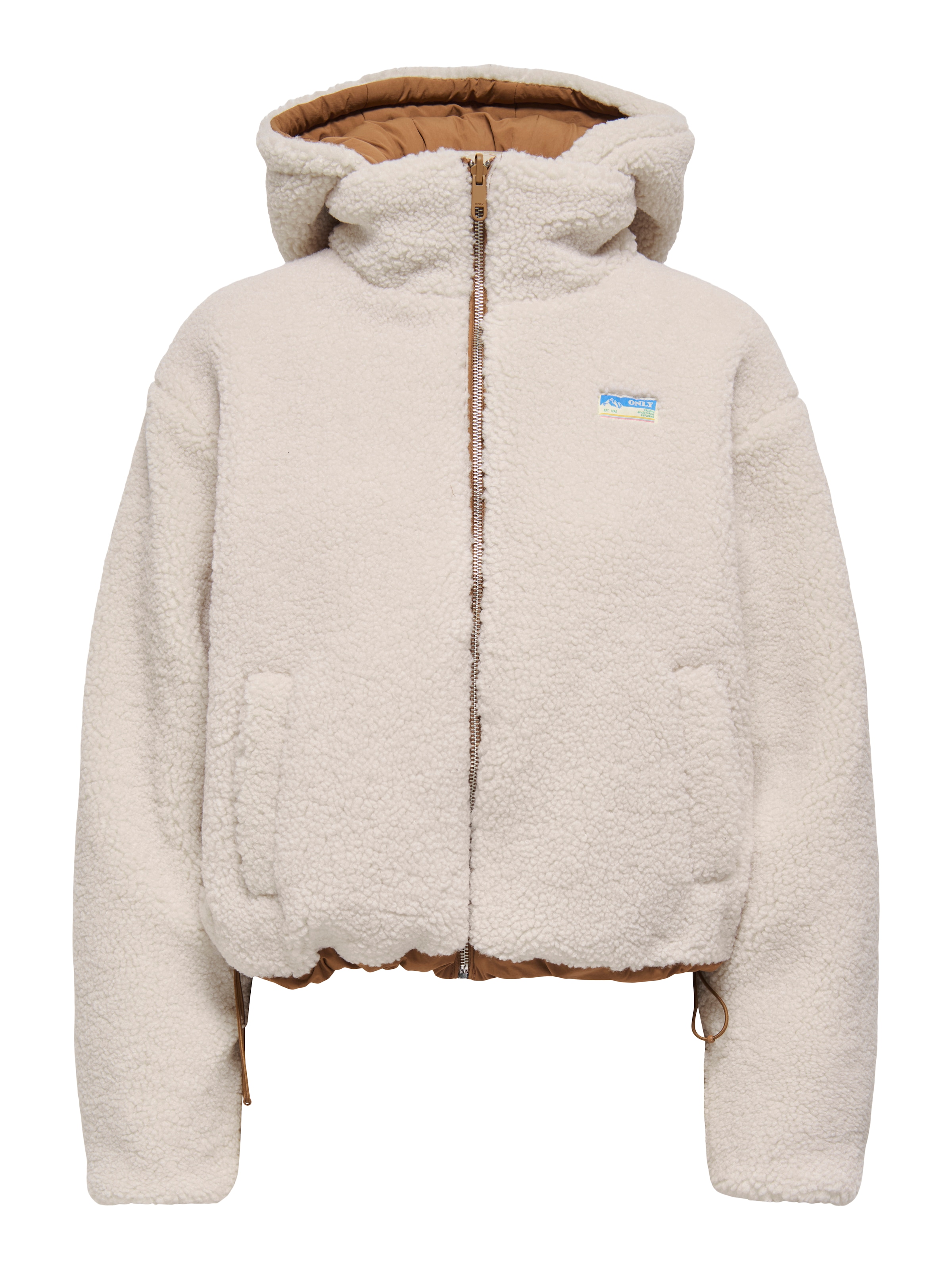 ONLY Outdoorjacke »ONLMARIA LIFE REV PUFFER JACKET CC OTW« mit Kapuze