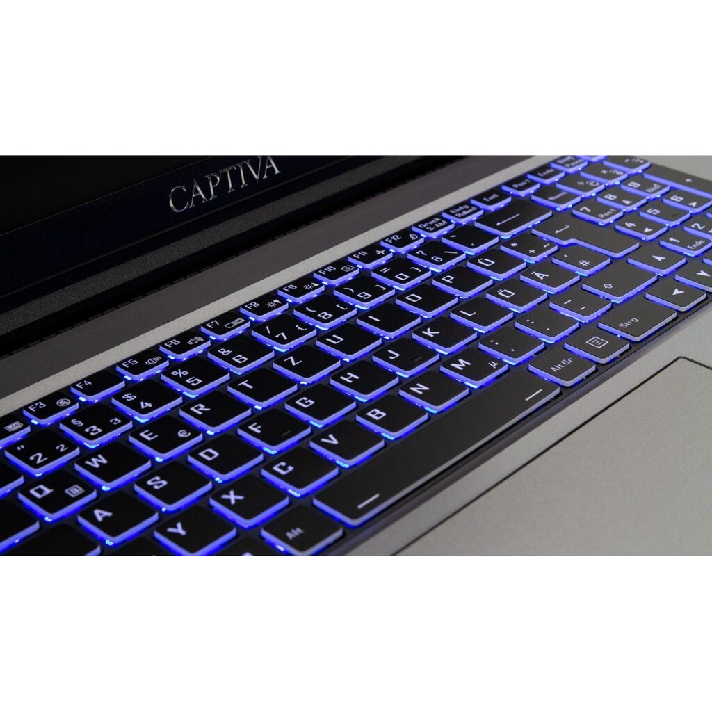 CAPTIVA Gaming-Notebook »Advanced Gaming I69-204«, (43,9 cm/17,3 Zoll), Intel, Core i7, GeForce GTX 1650, 500 GB SSD