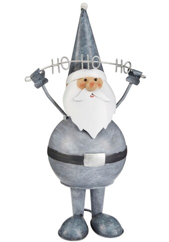 Weihnachtsfigur »Wichtel HO HO HO«, (1 St.), aus Metall, Höhe ca. 27 cm kaufen