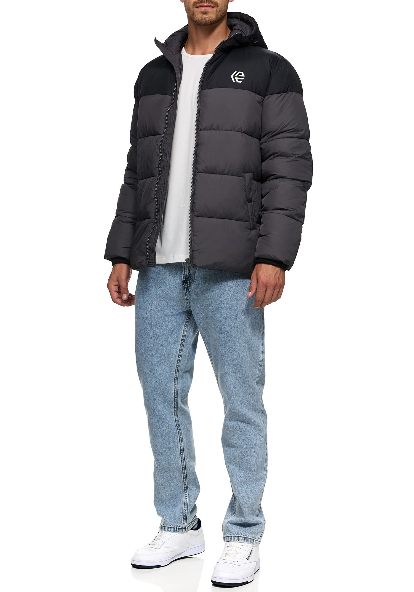 Indicode Steppjacke »INAlanin«, mit Kapuze