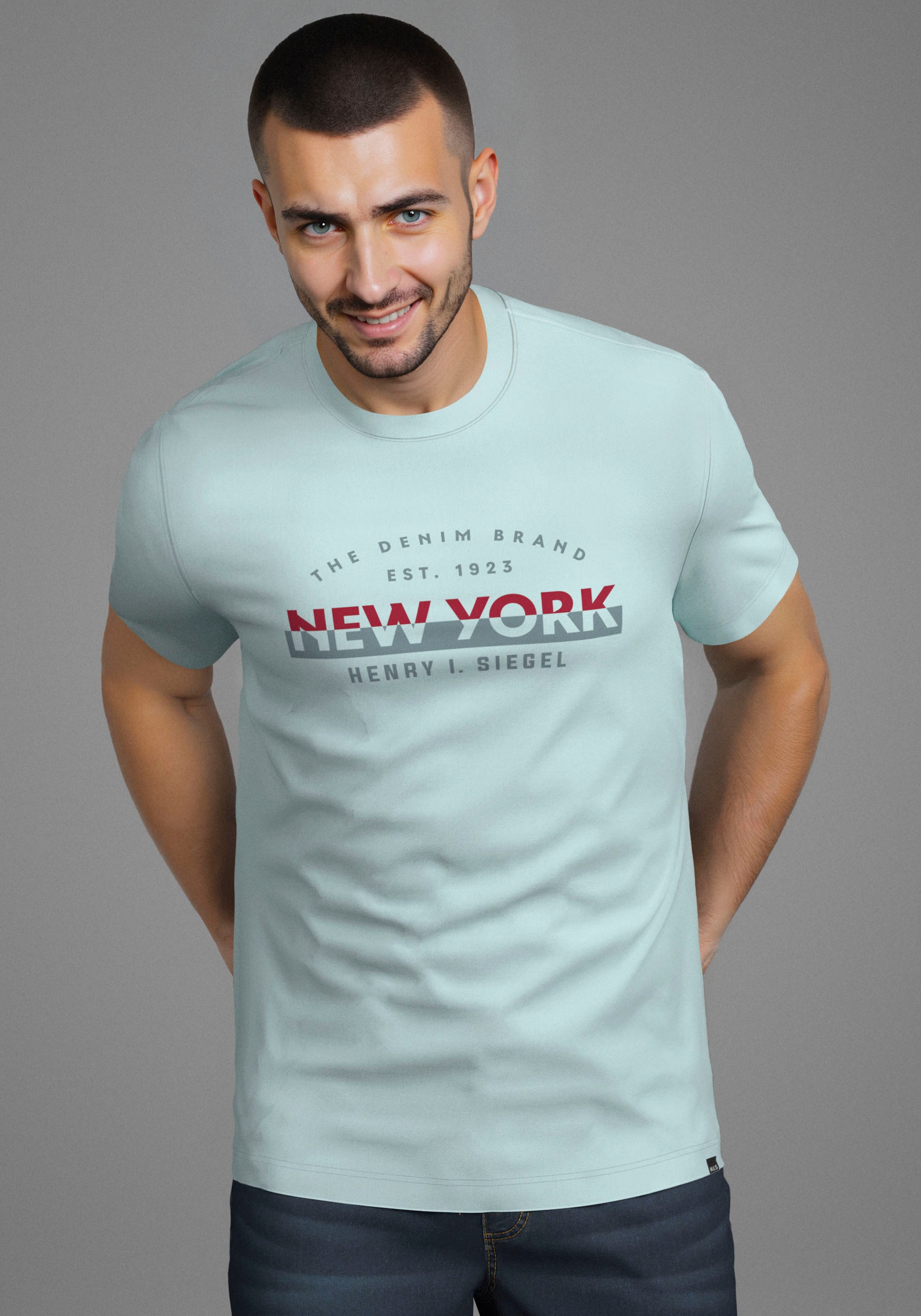 H.I.S Rundhalsshirt »Neue Kollektion!« mit Print