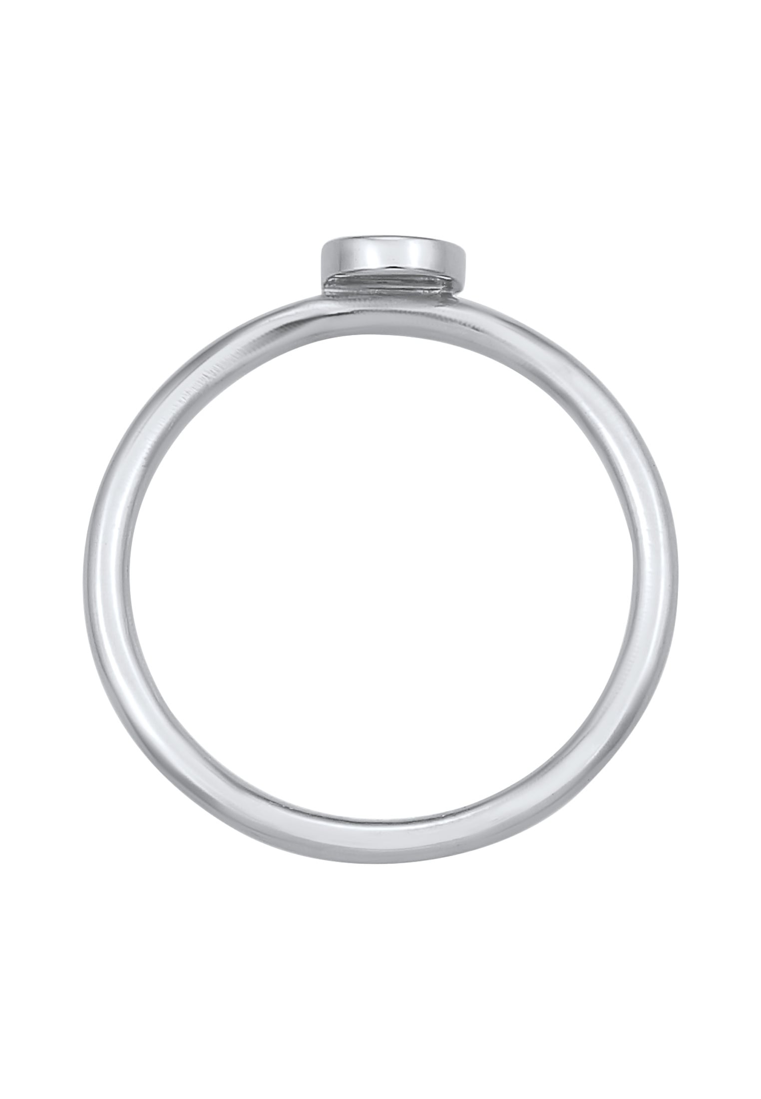 Elli Silberring »Ring Smiling Pinky Ring  925 Silber«