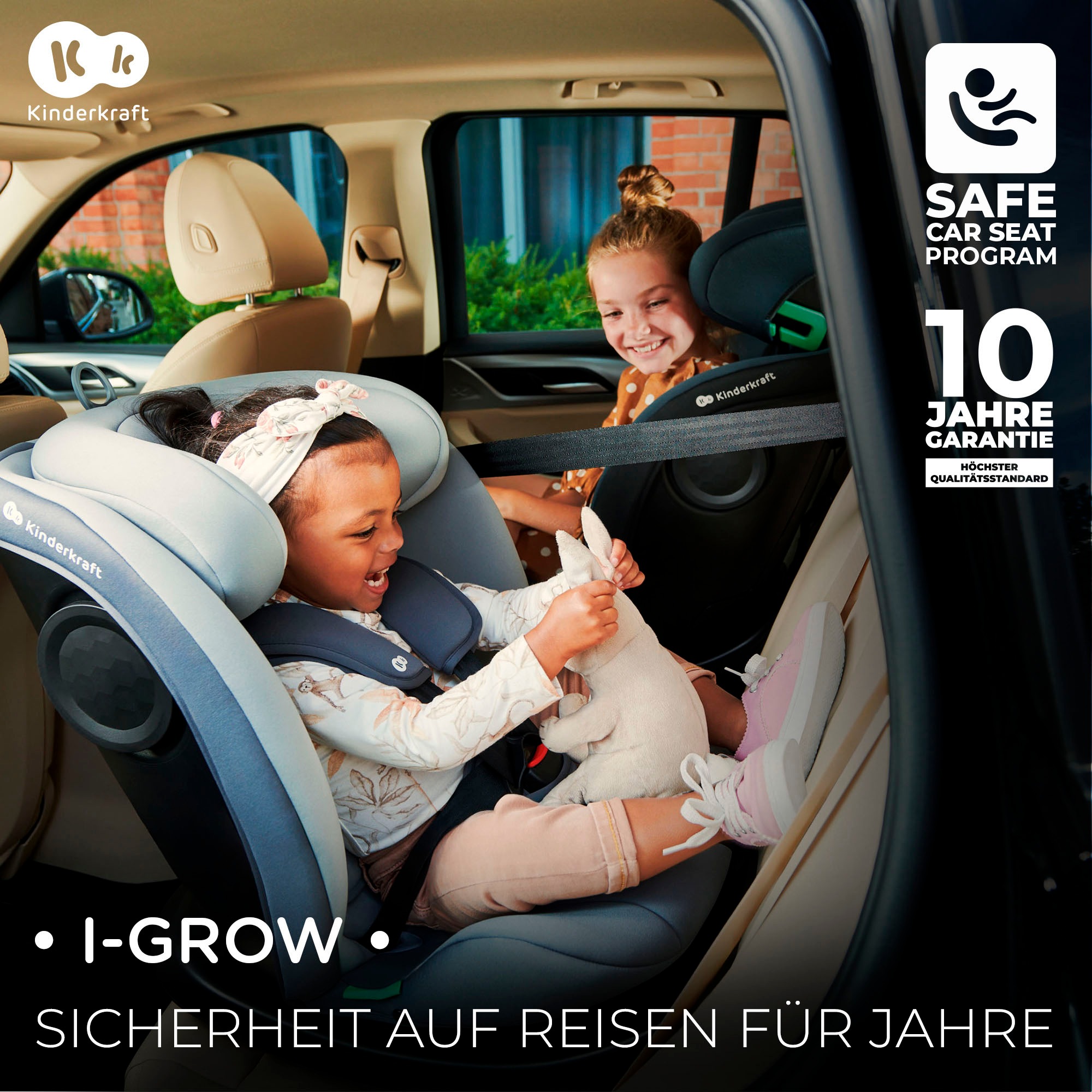 Kinderkraft Autokindersitz »I-GROW i-Size«, 360° – drehbarer Kindersitz