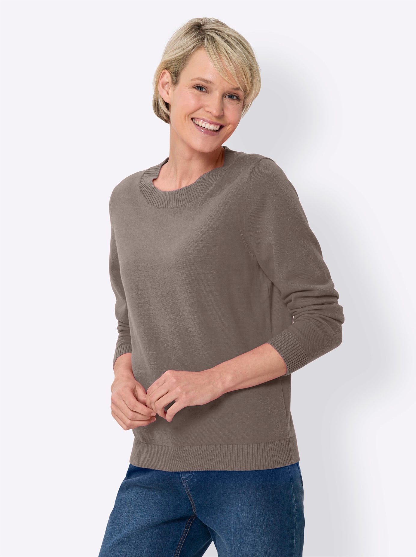 Classic Basics Strickpullover »Langarm-Pullover«