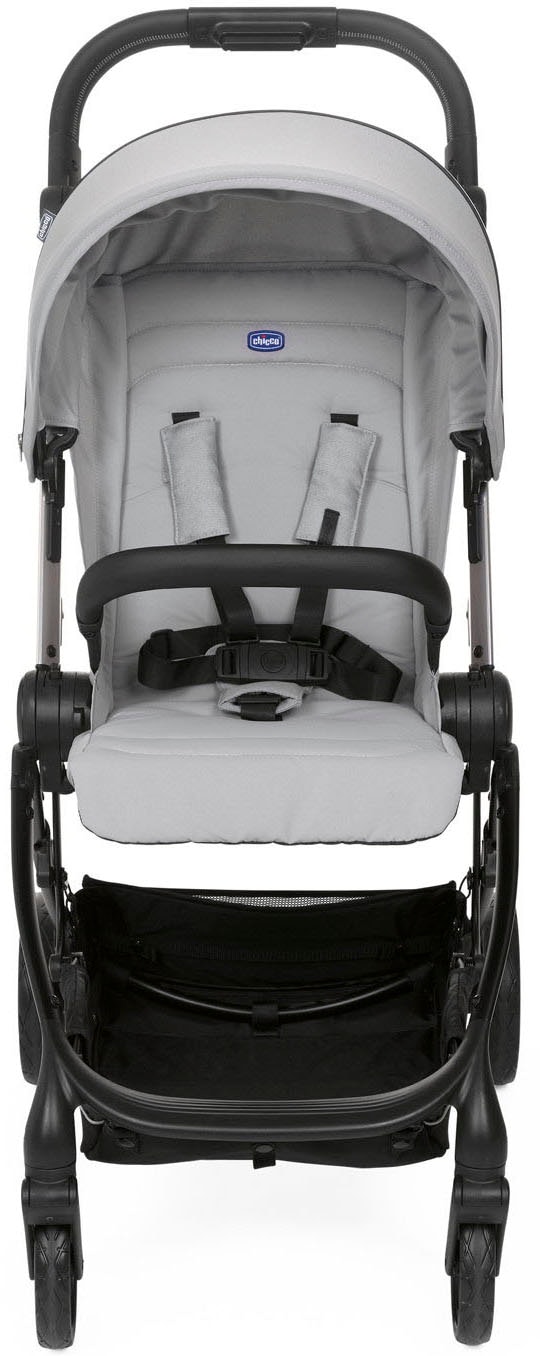 Chicco Kombi-Kinderwagen »Kinderwagen One4ever, silverleaf«, mit zwei Sitzen