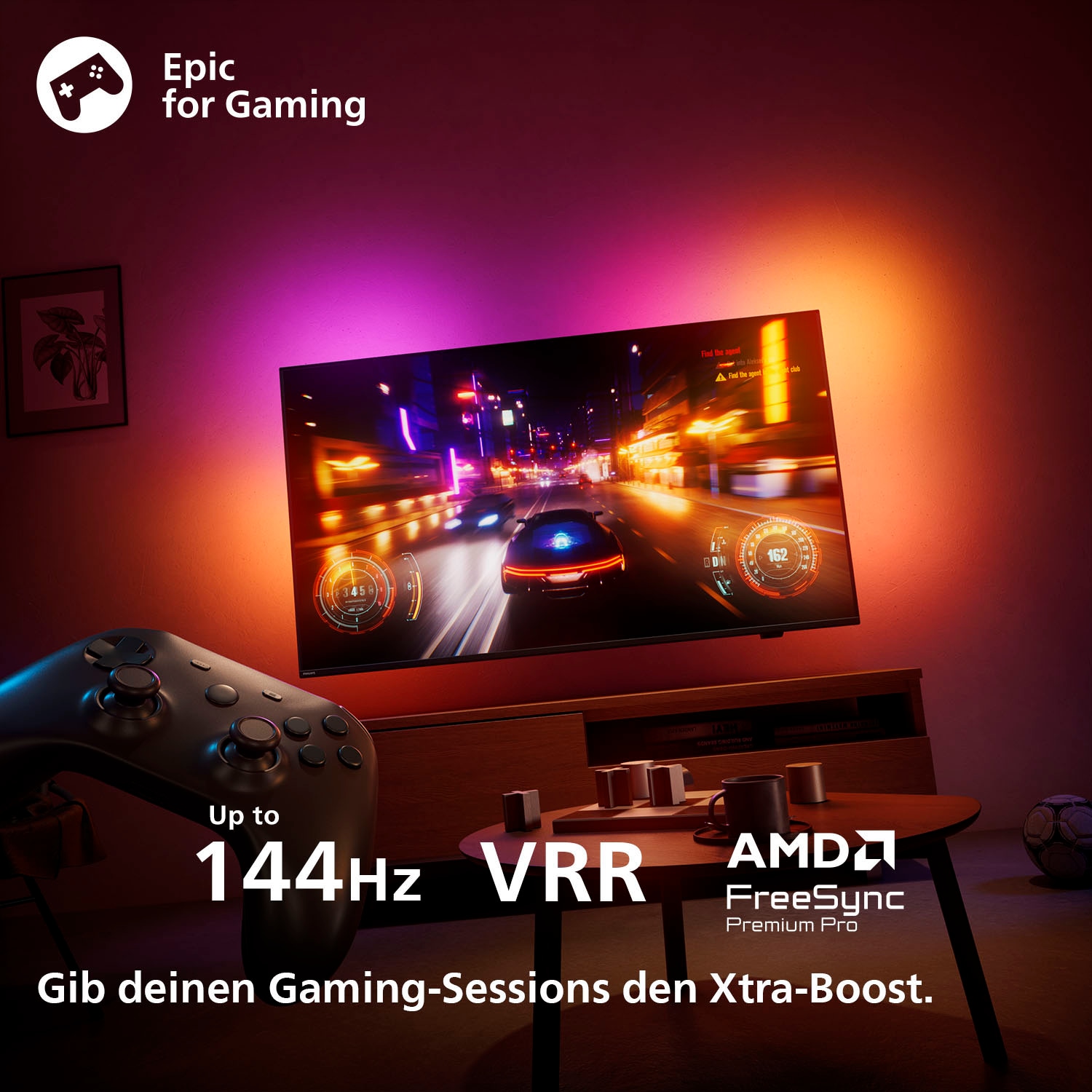 Philips LED-Fernseher »65MLED950/12«, 4K Ultra HD, Smart-TV