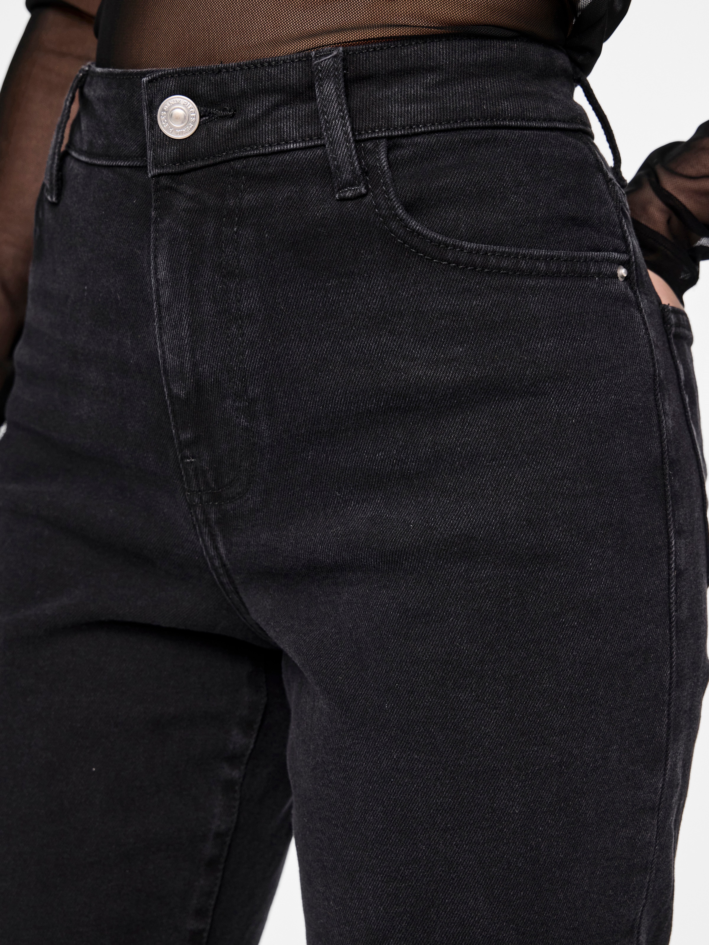 pieces Straight-Jeans »PCKELLY HW STRAIGHT JEANS BL102 NOOS BC«