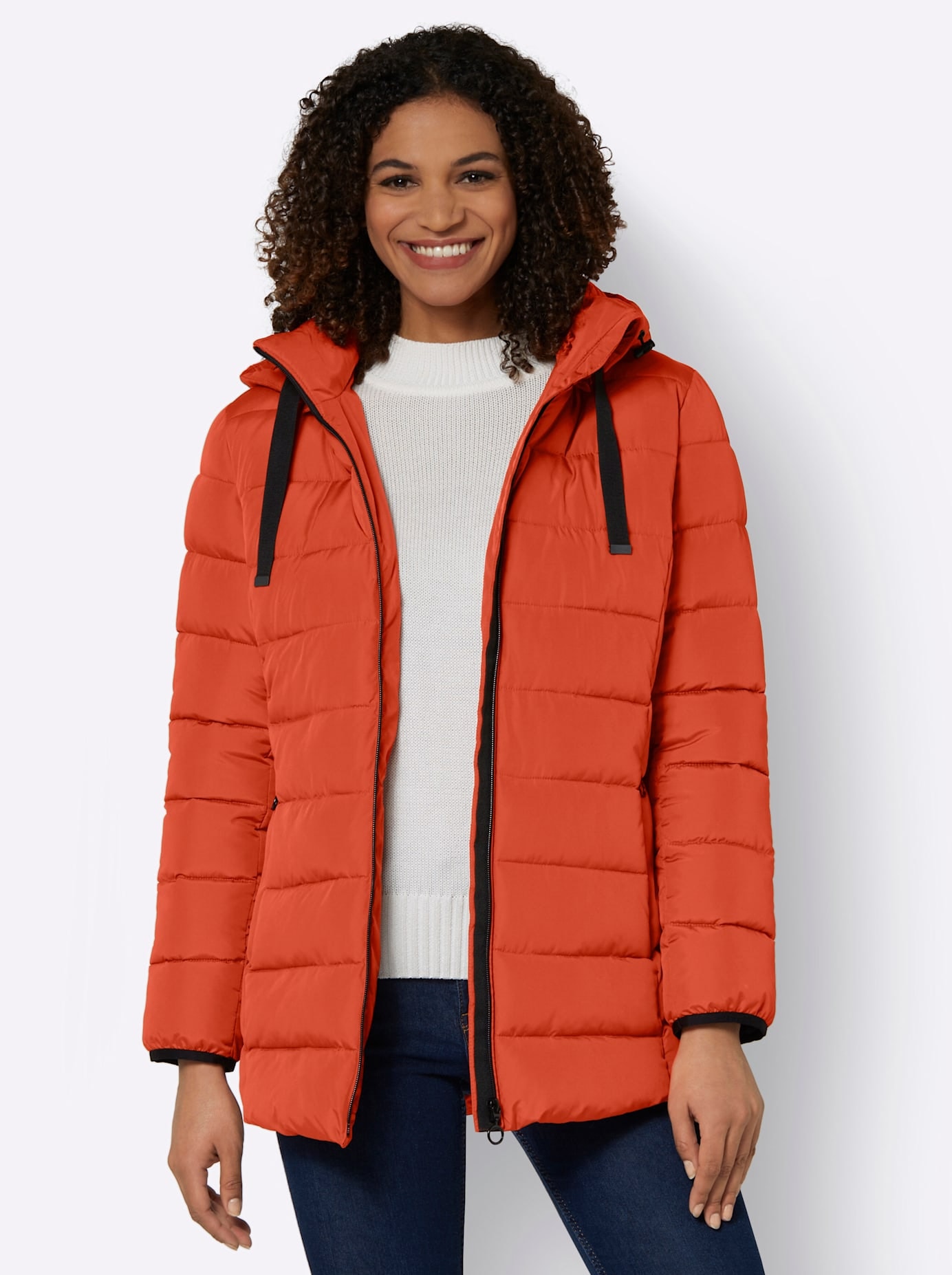 Casual Looks Steppjacke, mit Kapuze