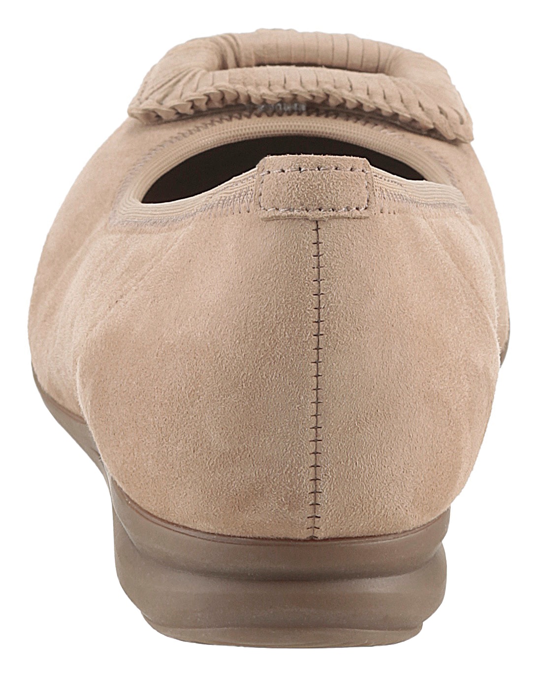 Gabor Ballerina »FLORENZ«, Bequemschuh, Businesschuh, Elastikeinfass, Komfortweite G (=weit)