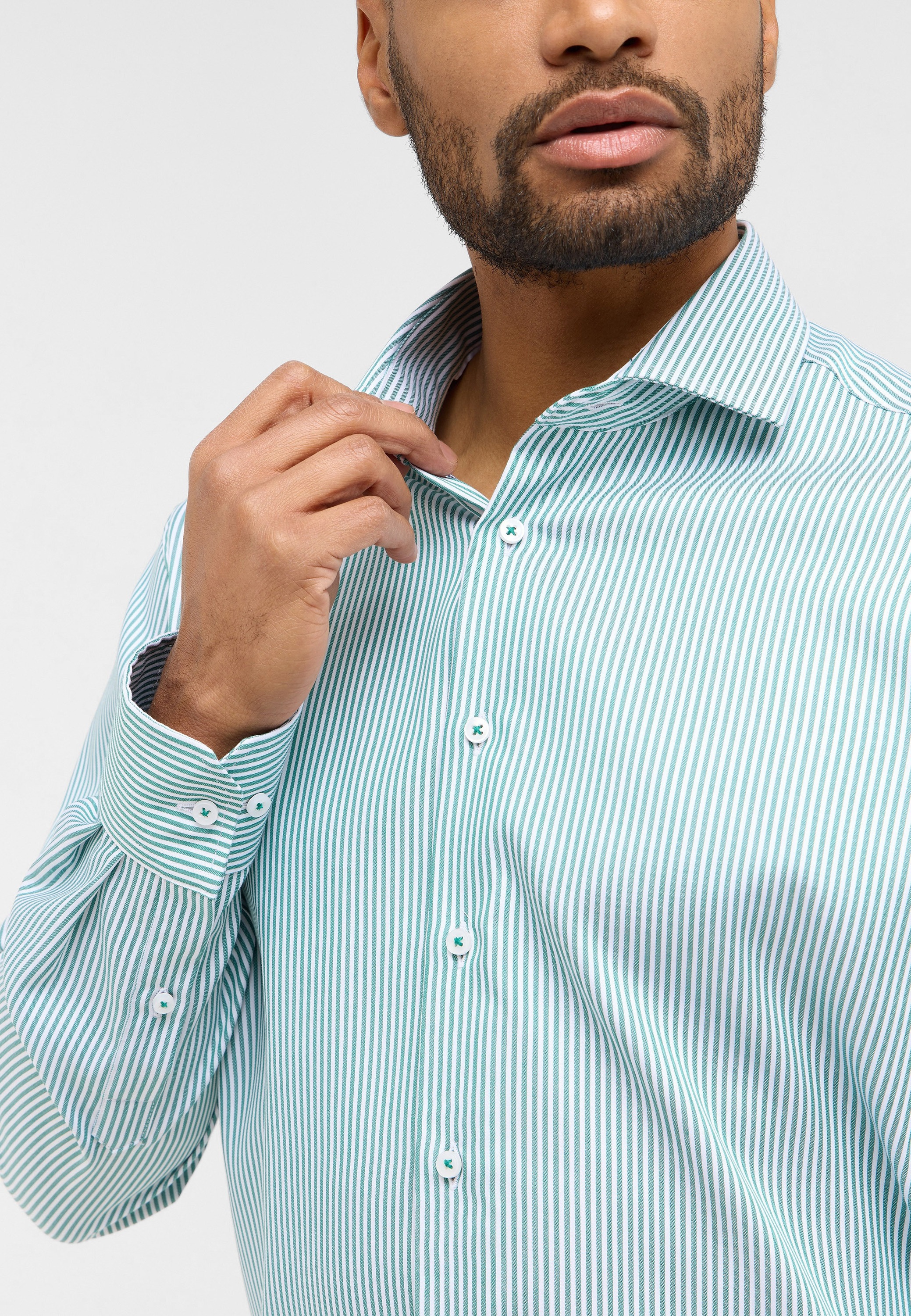 Eterna Langarmhemd »MODERN FIT«, NON IRON (bügelfrei)