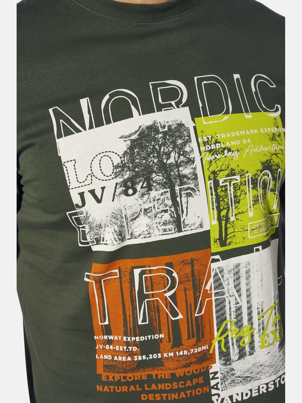 Jan Vanderstorm Rundhalsshirt »T-Shirt TANDRUP«