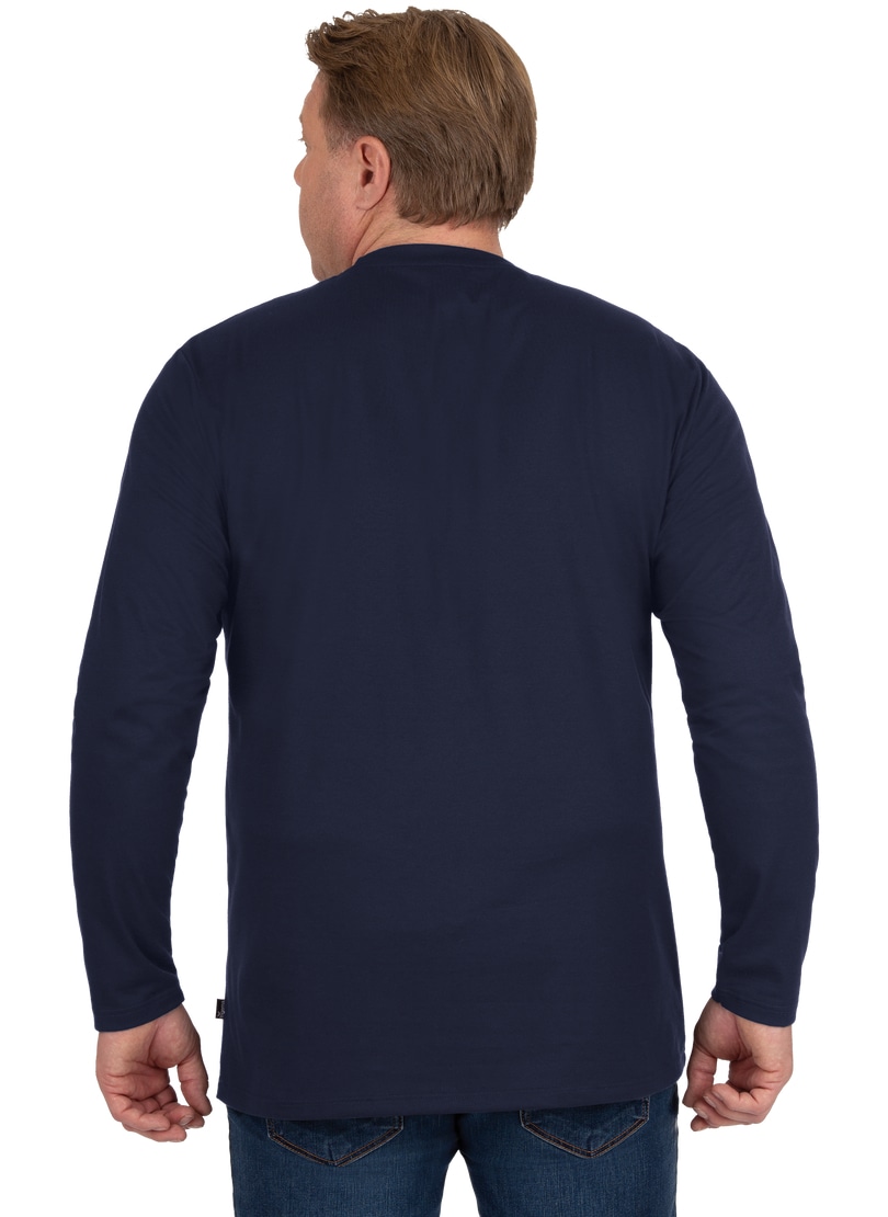 Trigema T-Shirt »TRIGEMA Langarmshirt aus 100% Baumwolle«, (1 tlg.)