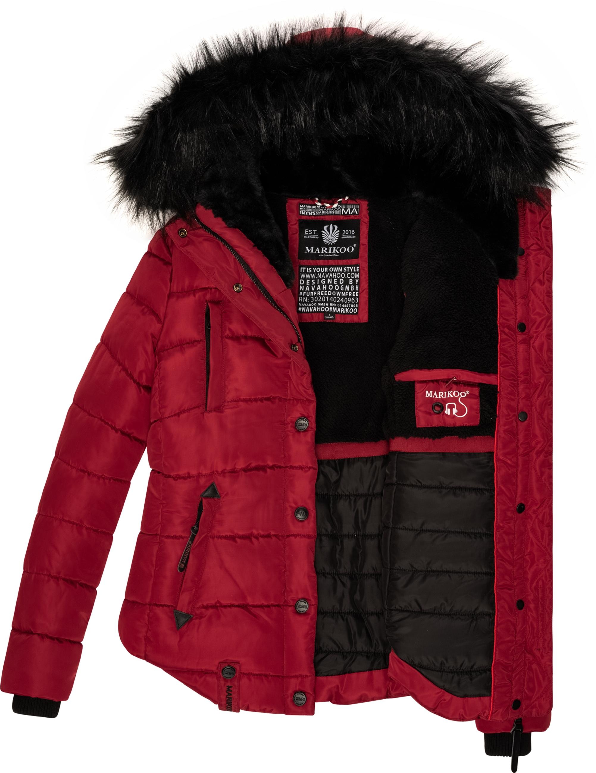 Marikoo Steppjacke »Steppjacke Lotusblüte«