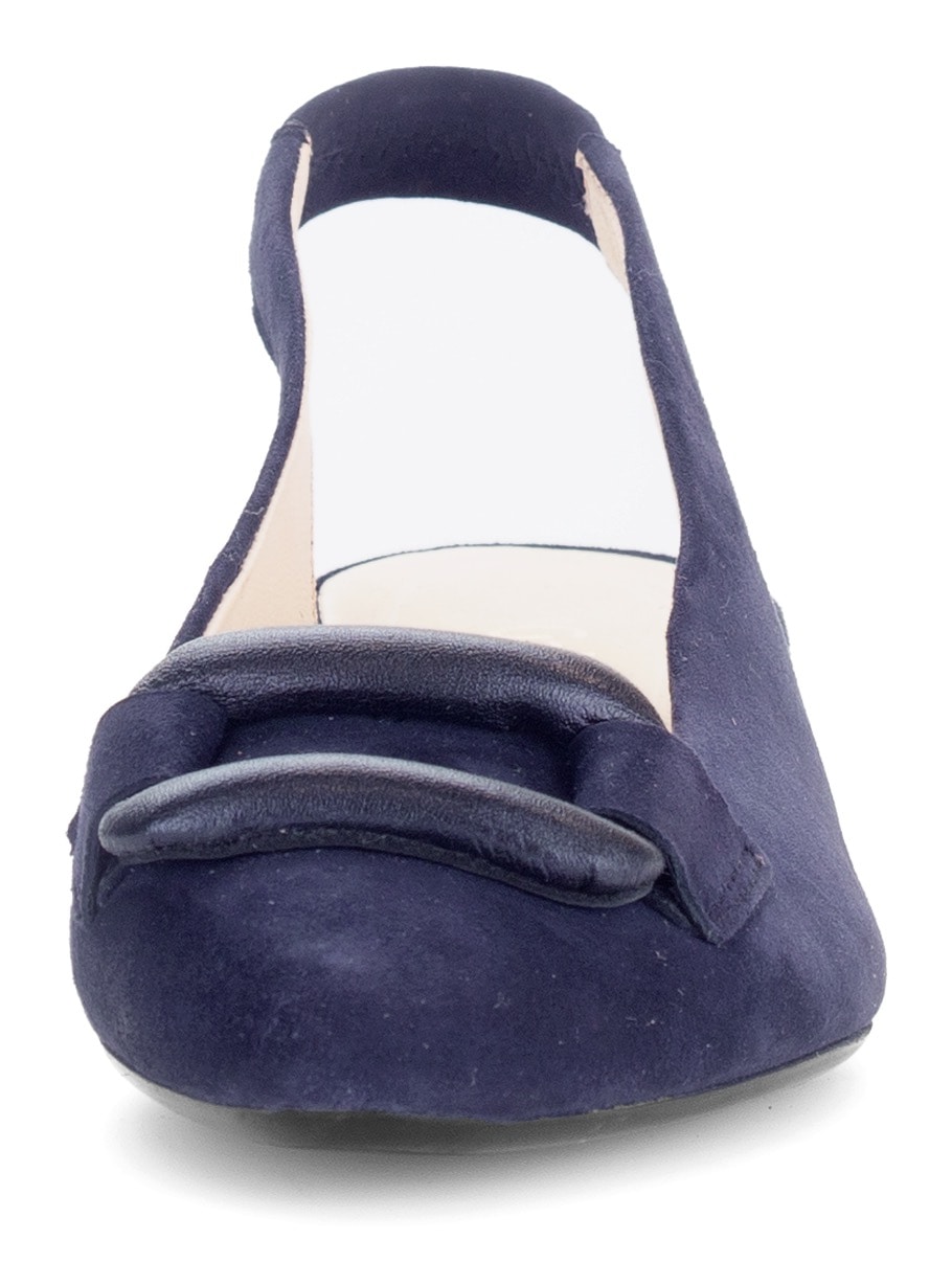 Gabor Slingpumps, Blockabstz, Festtagsschuh, Hochzeitsschuh mit elastischem Riemchen