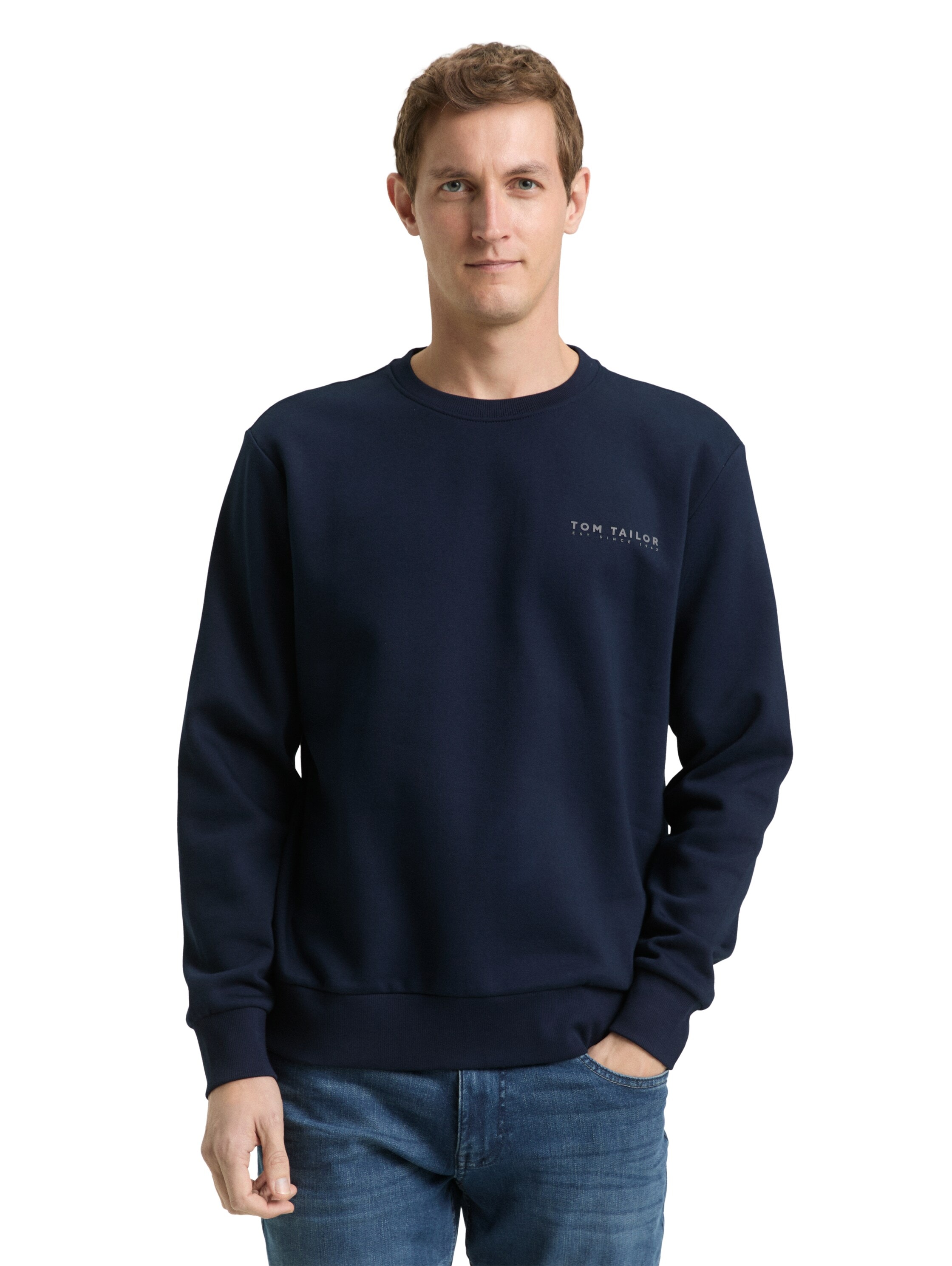 TOM TAILOR Sweatshirt , mit Logo Stickerei
