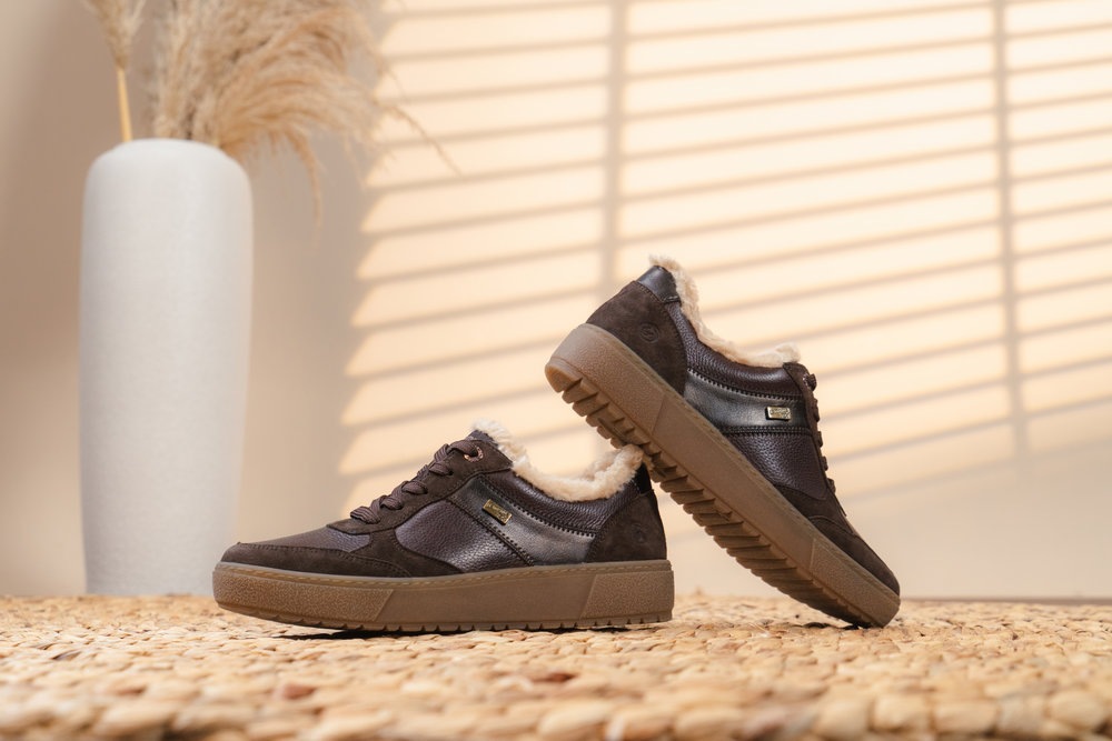 Remonte Plateausneaker  Schnürschuh, Halbschuh mit wasserabweisender TEX-Membran