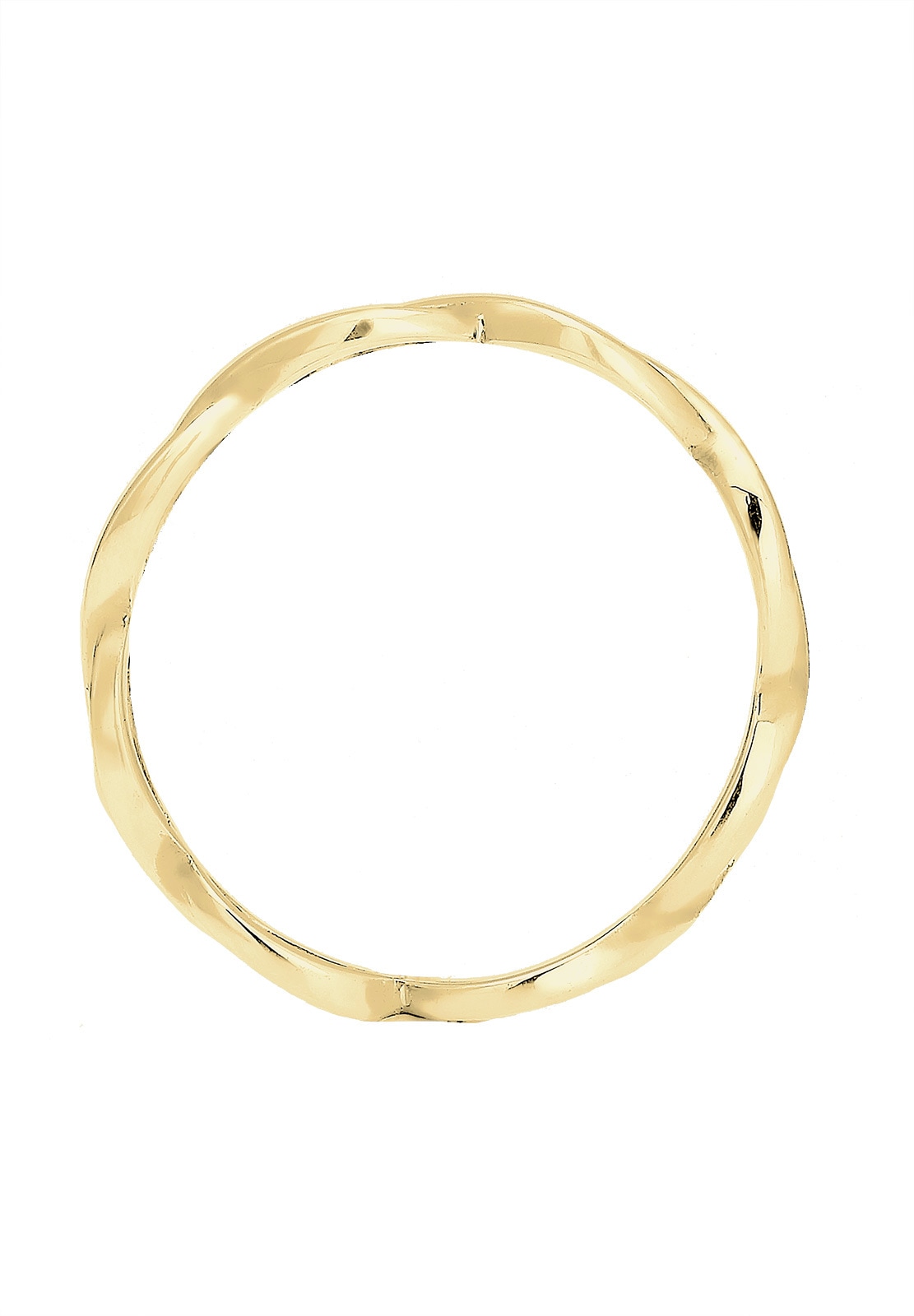 Elli Premium Silberring »Ring Infinity 375 Gelbgold«