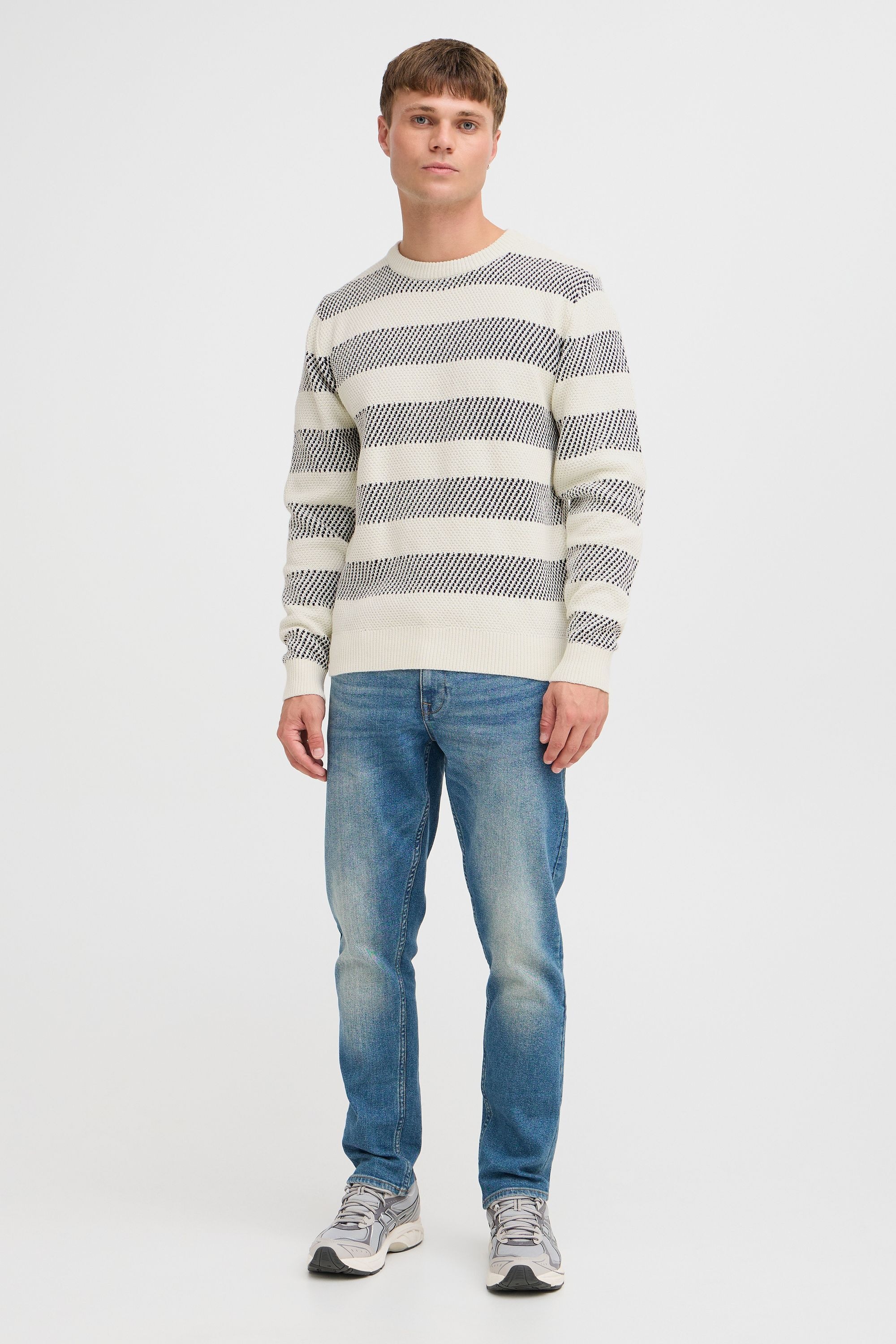Indicode Strickfleece-Pullover »Strickpullover IDTelly«
