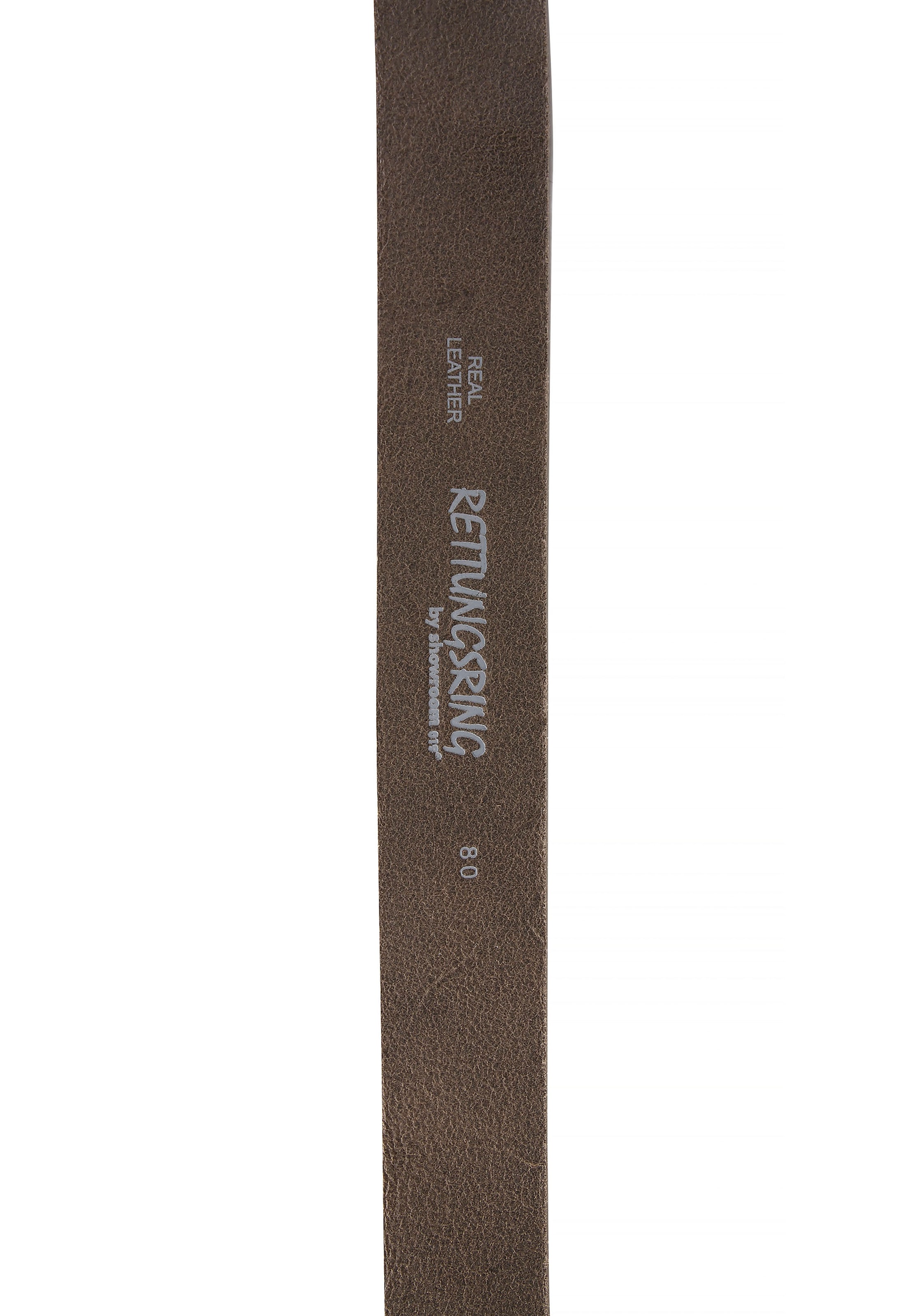 Rettungsring Gürtel Ledergürtel mit austauschbarer Schließe »Muschel Nieten«