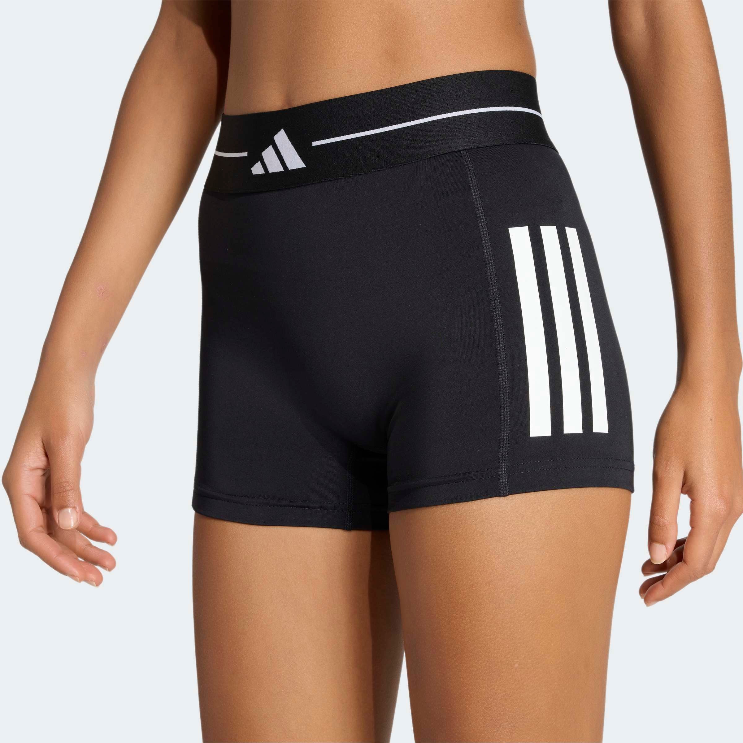 adidas Performance Shorts »HYPERGLAM 3-STREIFEN KURZE LEGGINGS«  für sportliche Fitness-Einsätze, mit climacool®, aus Polyester